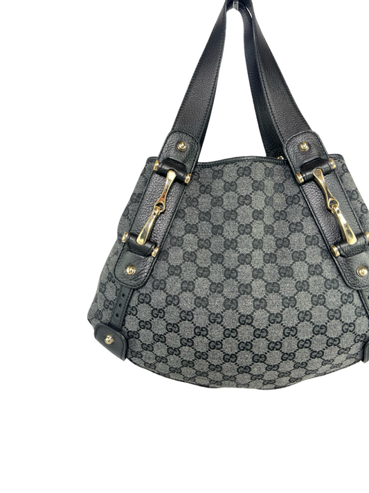 Gucci Pelham Canvas Tote Bag