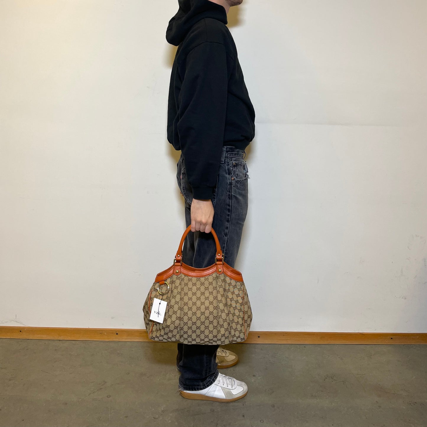 Gucci Canvas Sukey Shoulder Bag