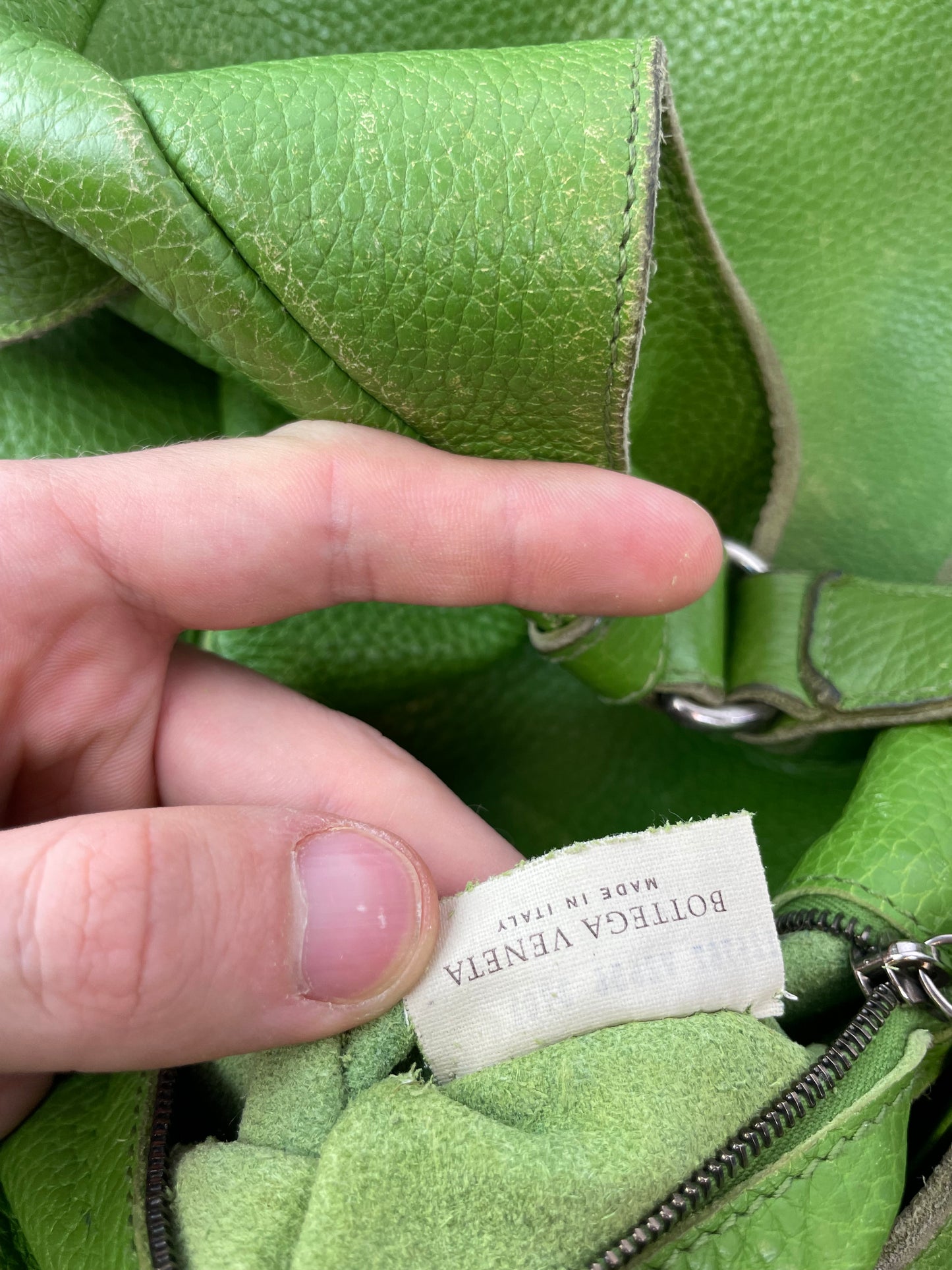 Bottega Veneta Leather Hobo Bag