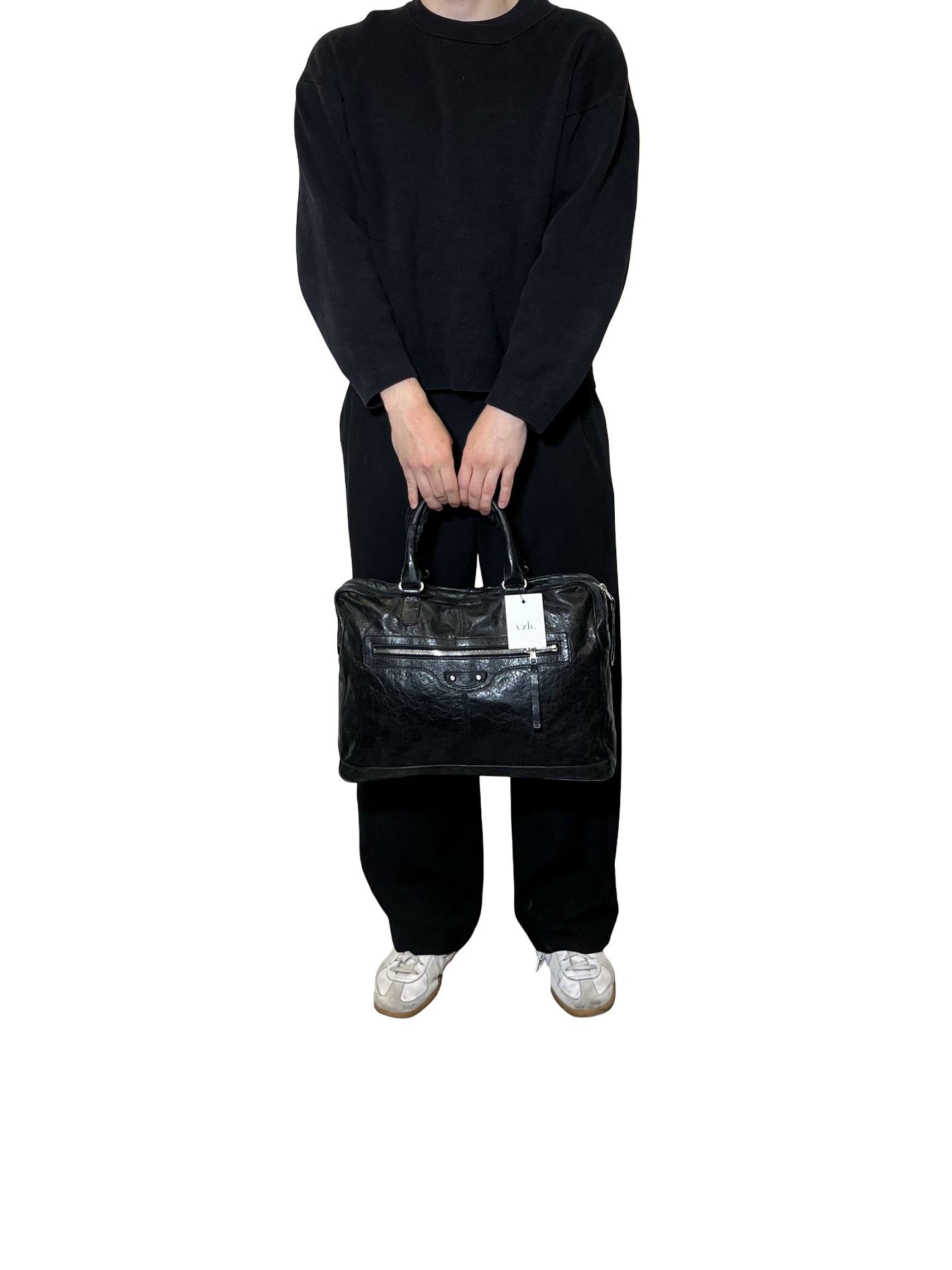 Balenciaga Motocross Classic Folder Buisness Bag