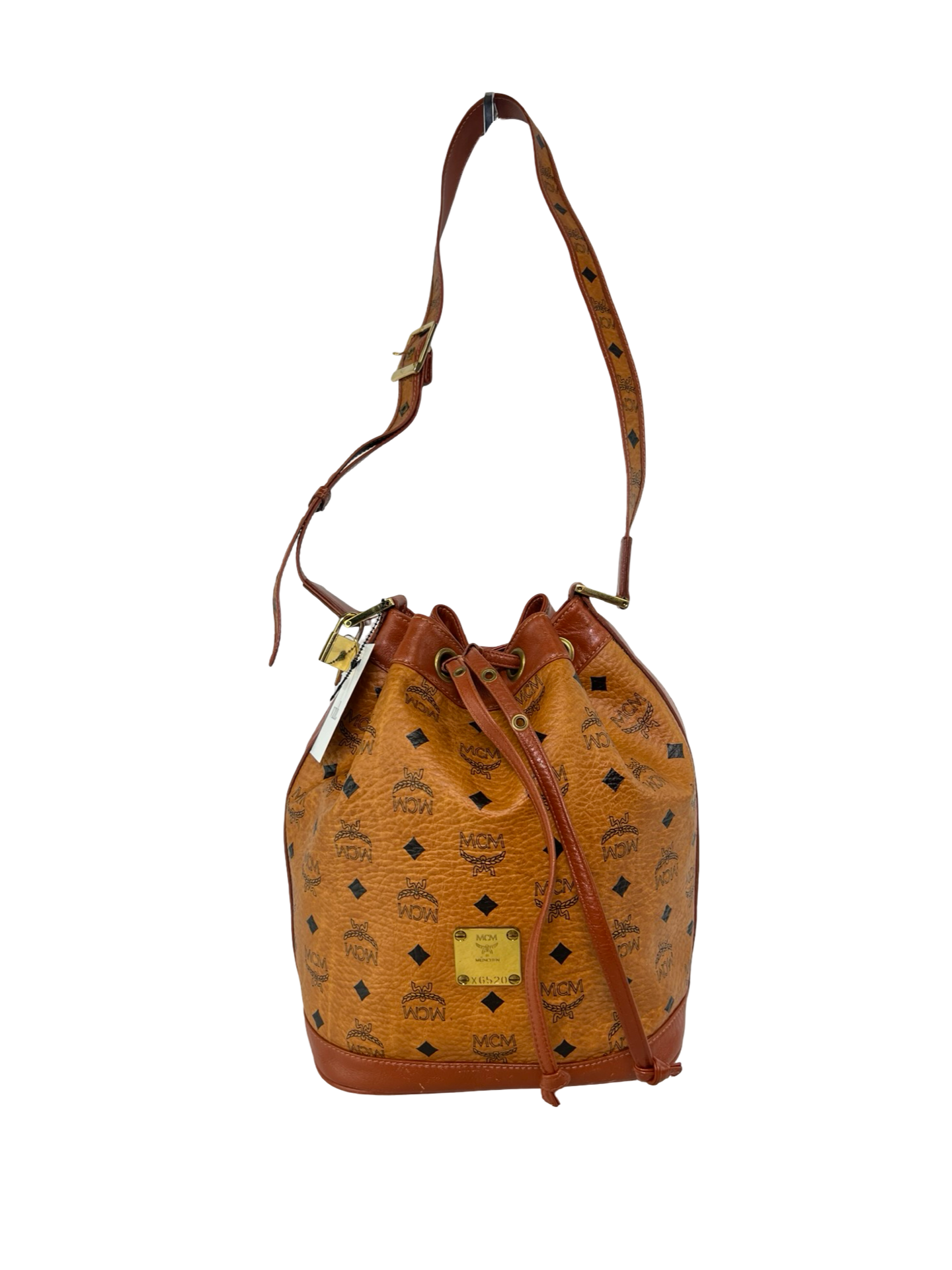 MCM Visetos Heritage Drawstring