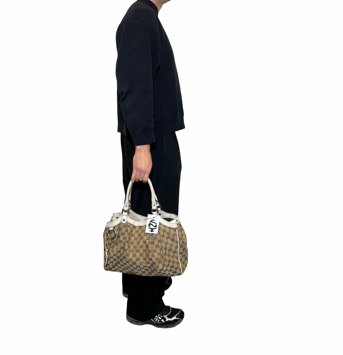 Gucci Sukey Canvas Shoulder Bag