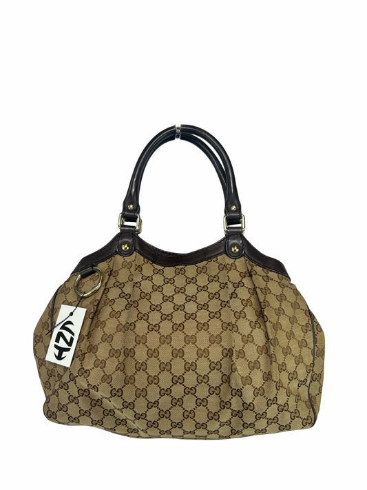 Gucci Sukey Canvas Shoulder Bag