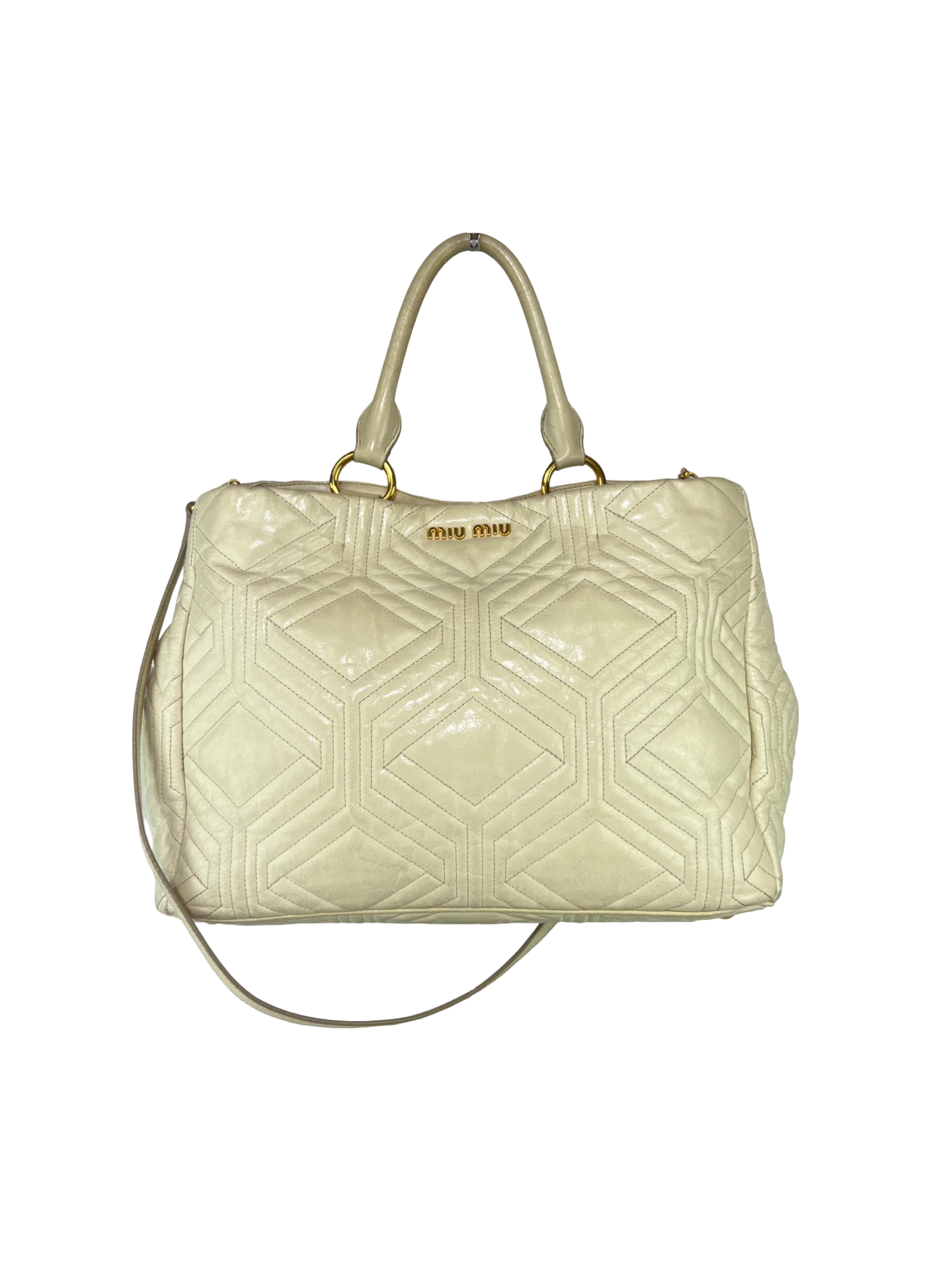 Miu Miu Leather Crossbody Bag