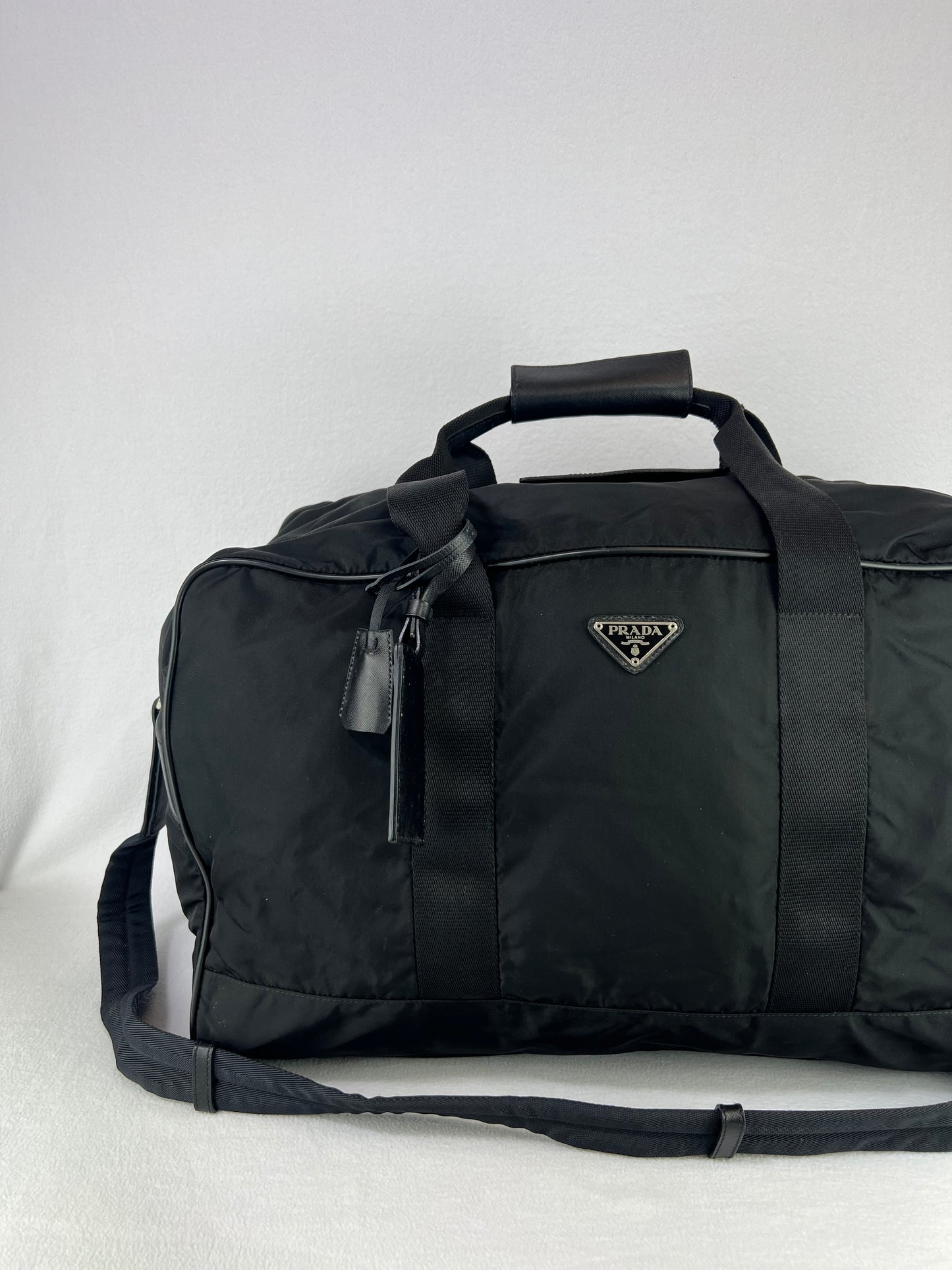 Prada Nylon Duffle 50