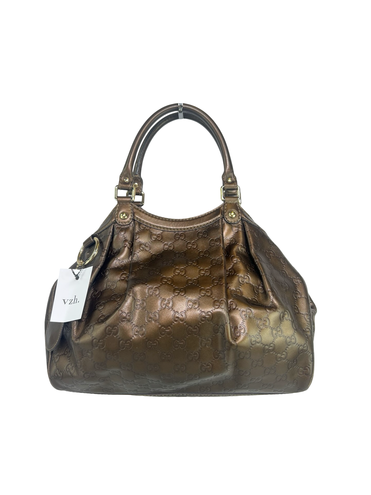 Gucci Leather Sukey Shoulder Bag