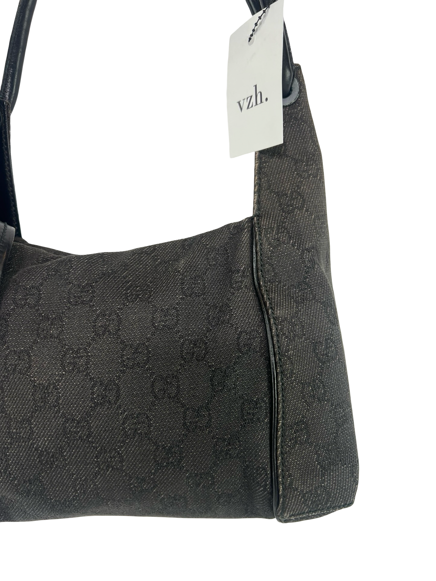 Gucci Black Canvas Shoulderbag