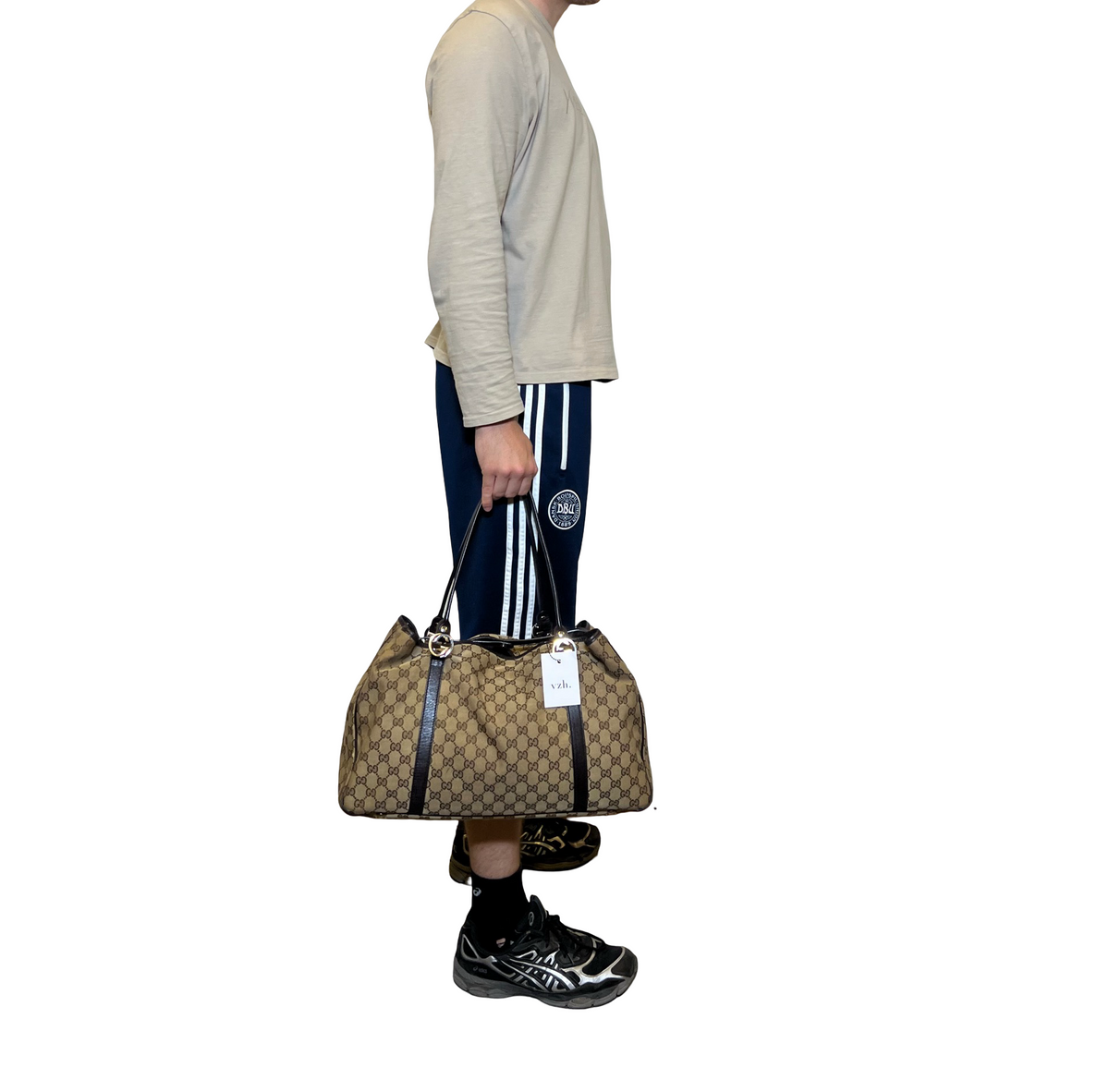 Gucci Canvas Twins Tote Bag