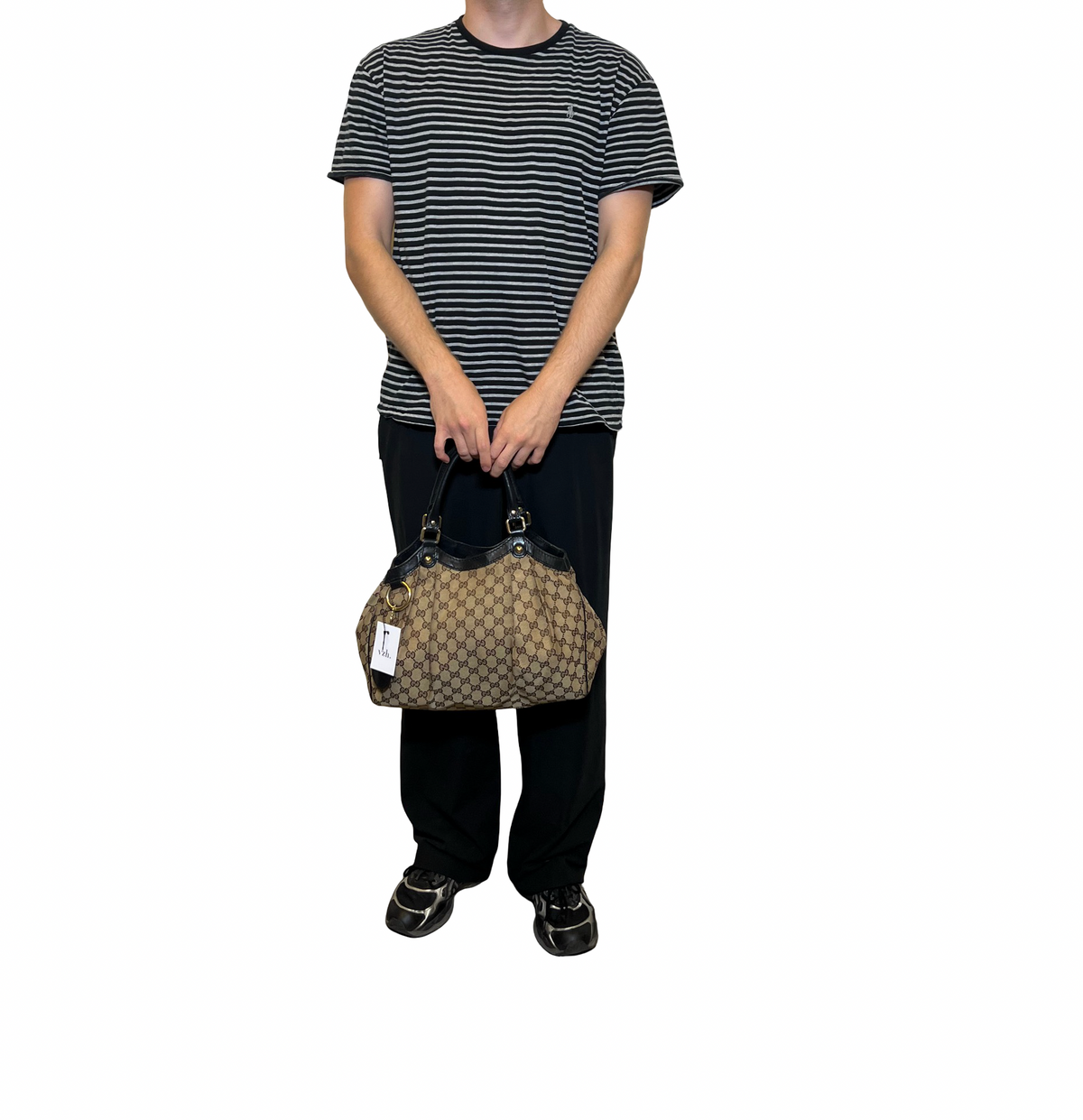 Gucci Sukey Canvas Shoulder Bag
