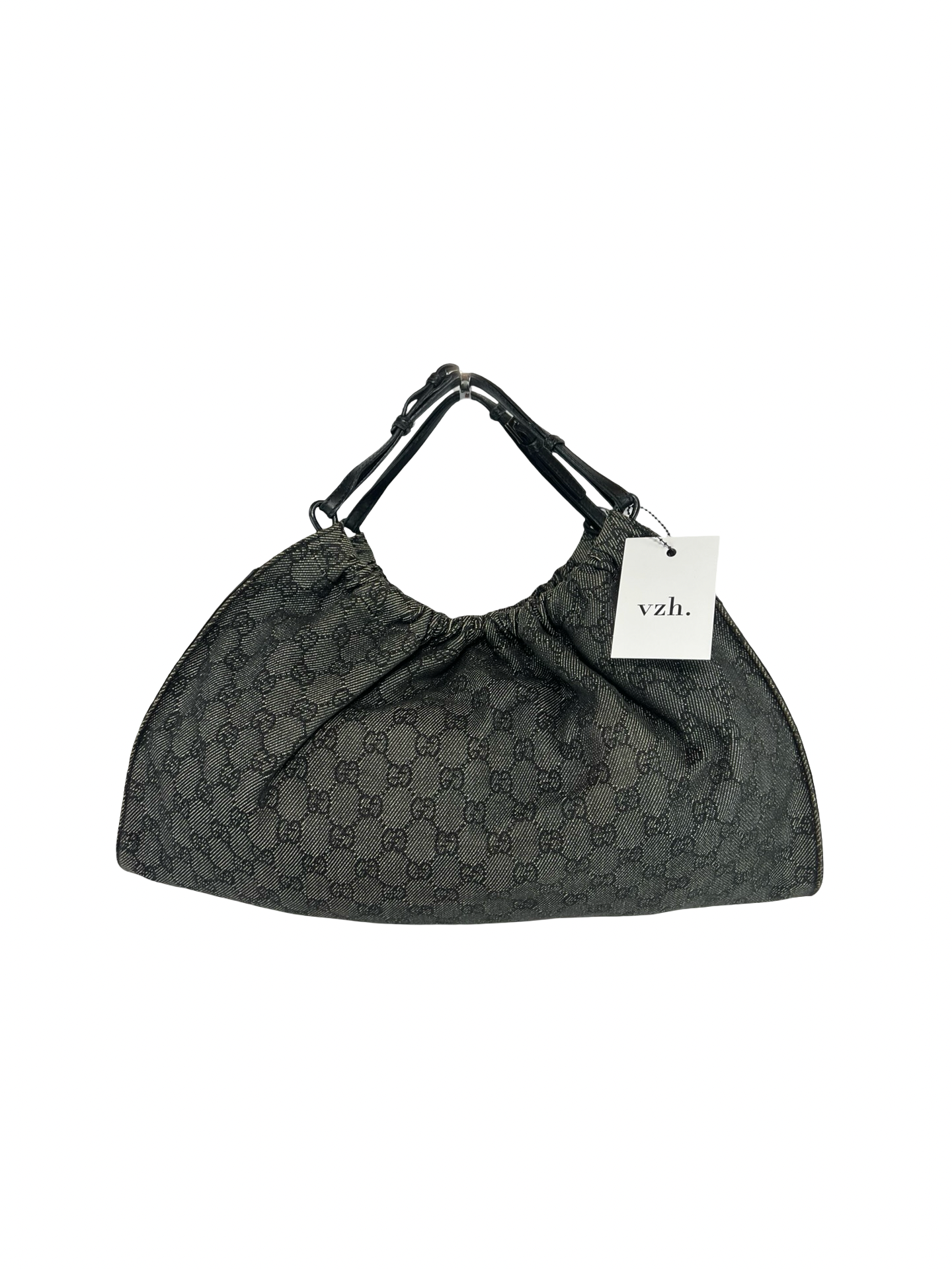 Gucci Canvas Monogram Shoulder Bag