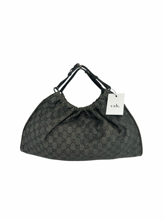 Gucci Canvas Monogram Shoulder Bag