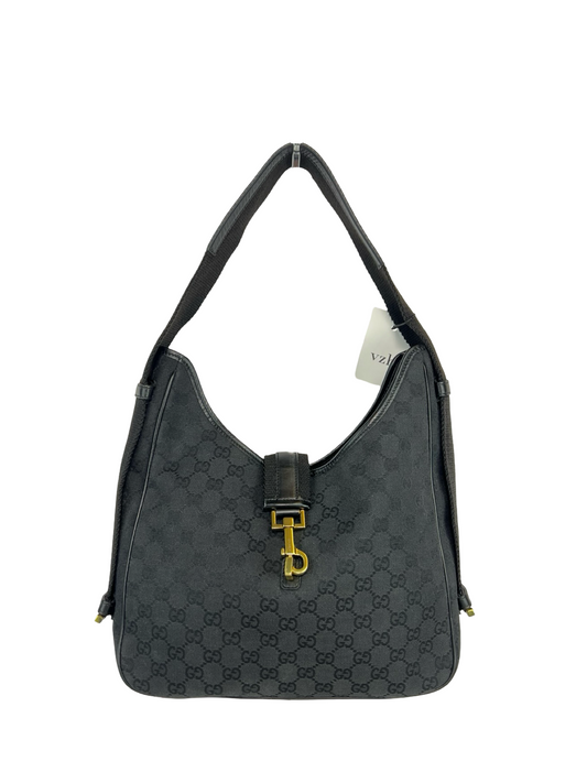 Gucci Canvas Monogram Shoulder Bag
