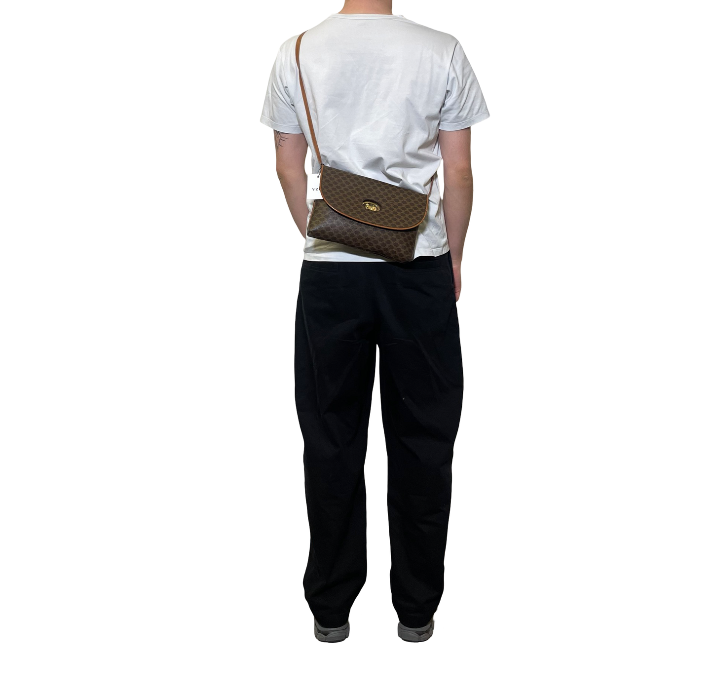 Céline Macadam Canvas Crossbody Bag