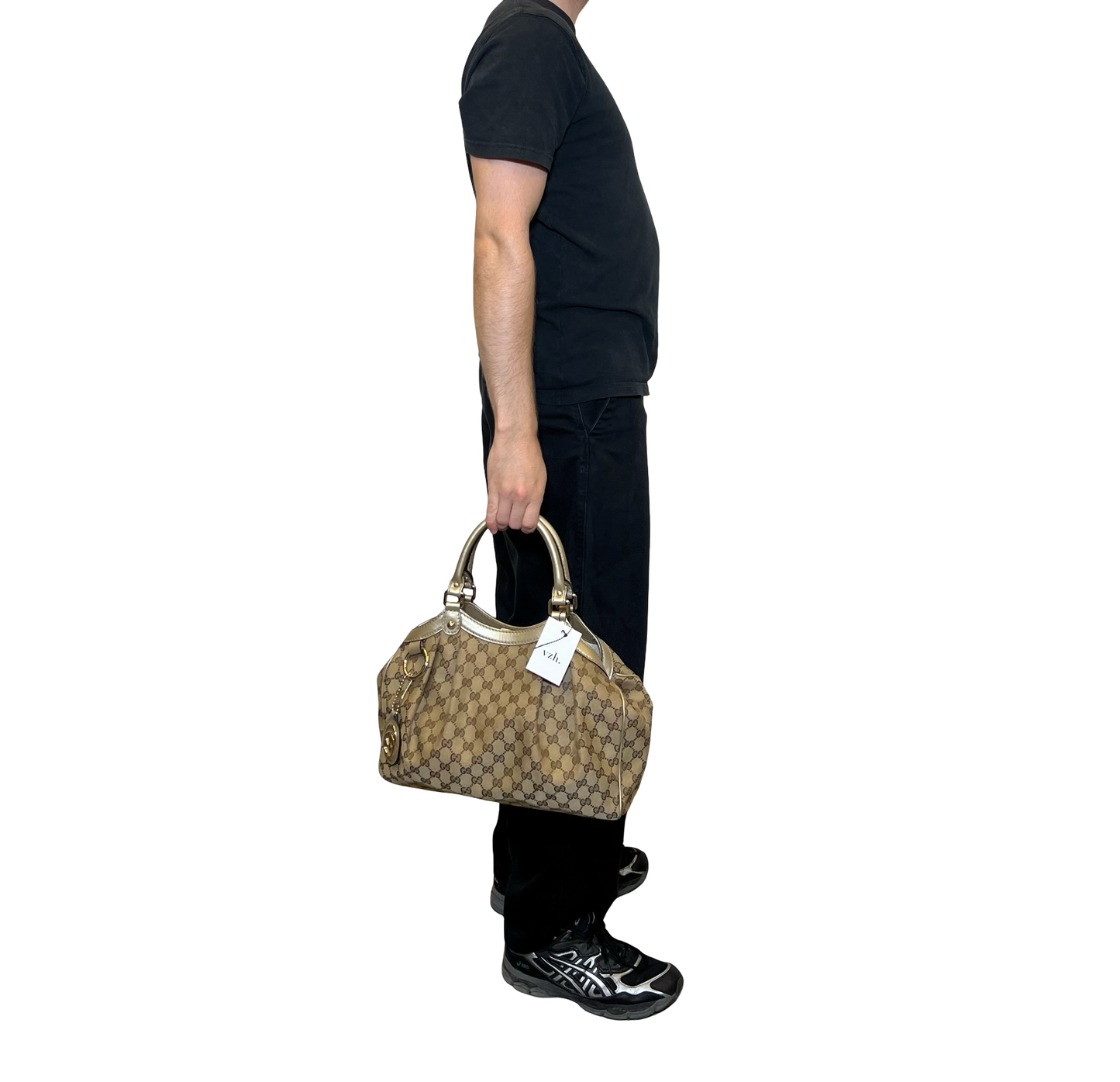 Gucci Sukey Canvas Shoulder Bag