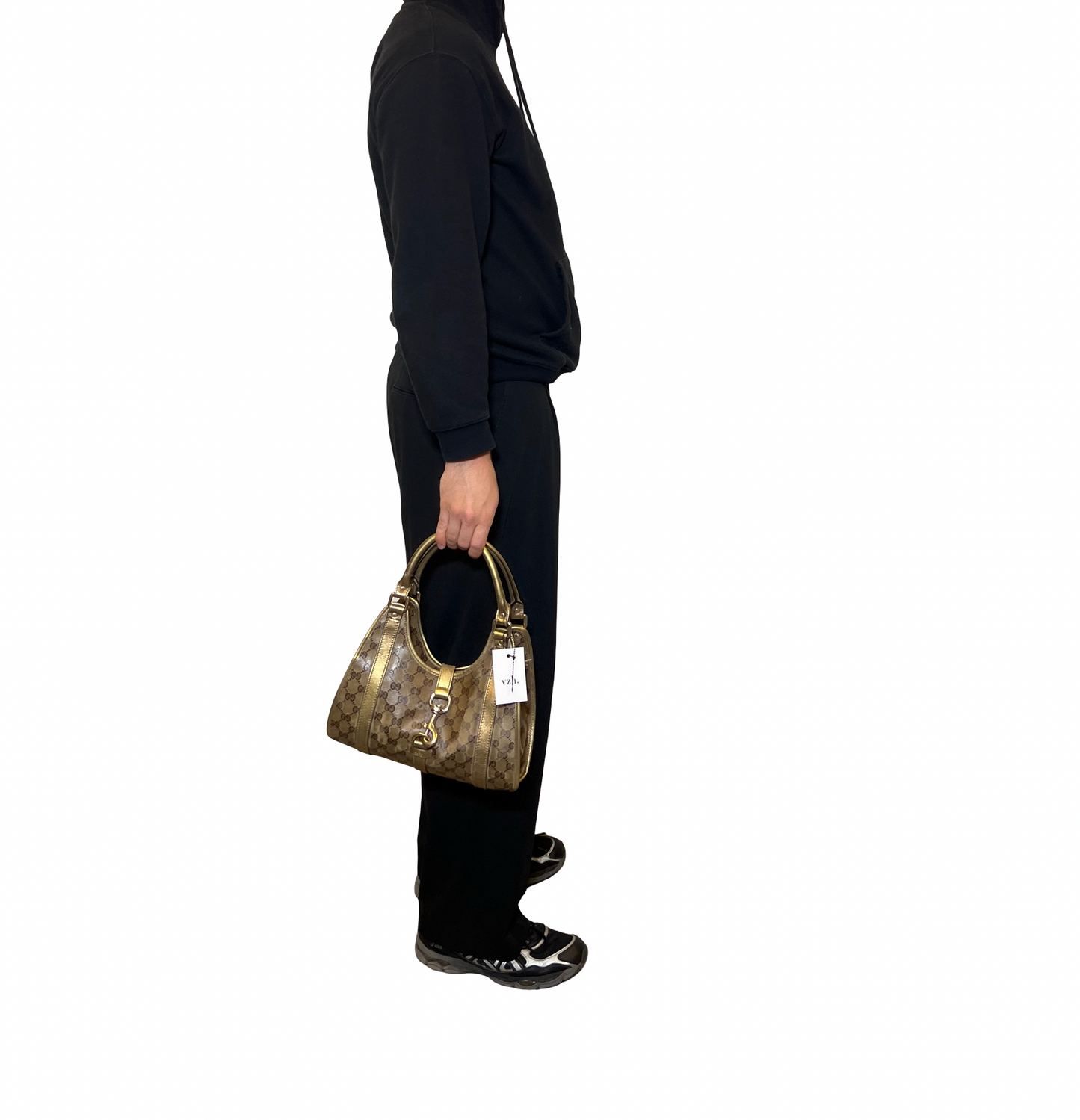 Gucci Monogram Jackie Shoulder Bag