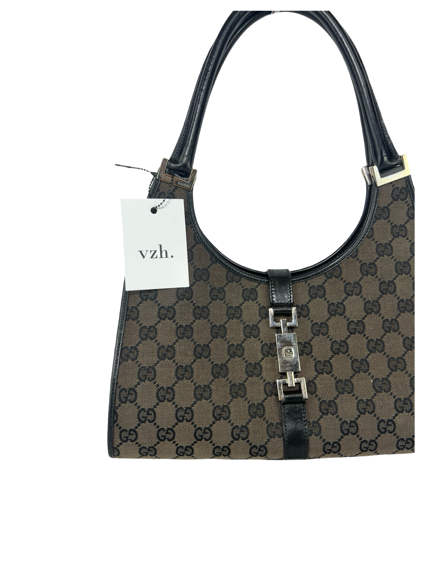 Gucci Monogram Jackie Shoulder Bag
