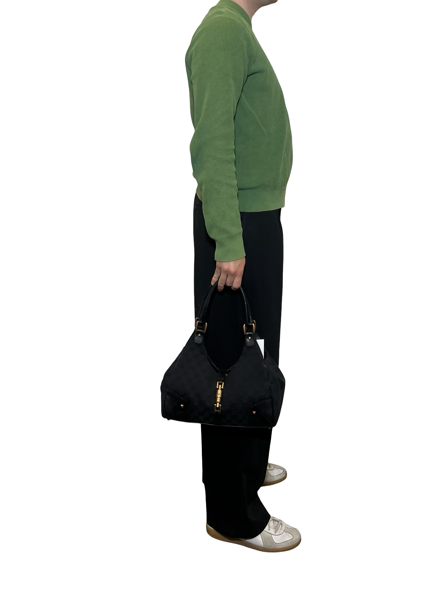 Gucci Monogram Jackie Shoulder Bag