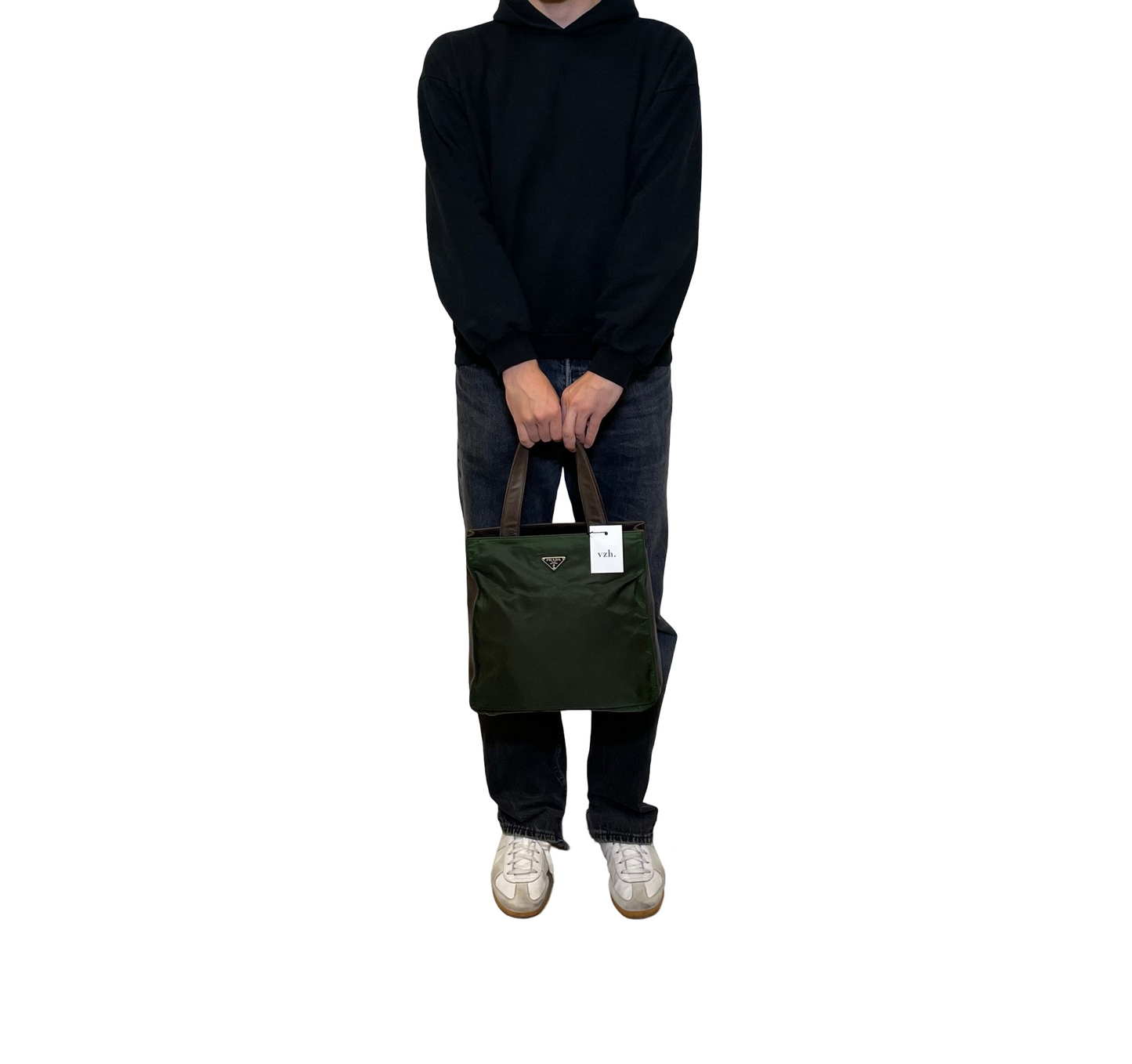 Prada Tessuto Nylon Hand Bag