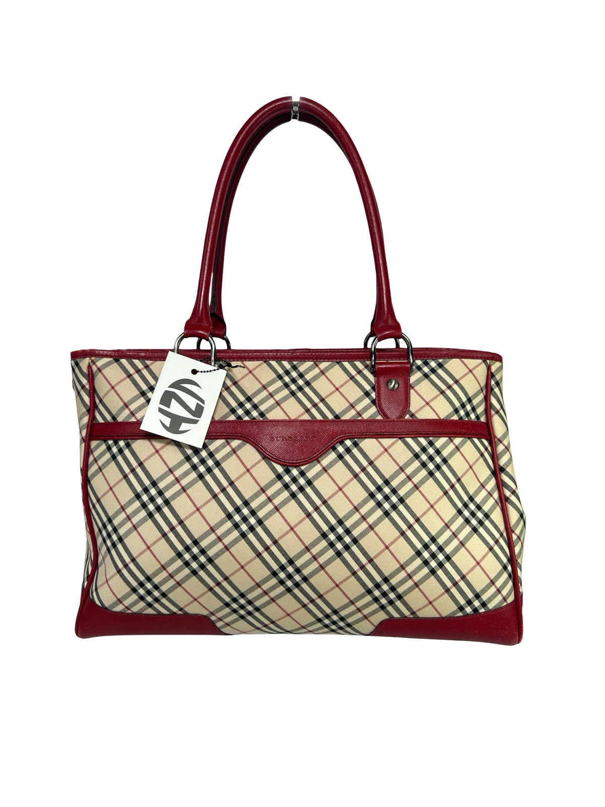 Burberry Nova Check Shopping Tote