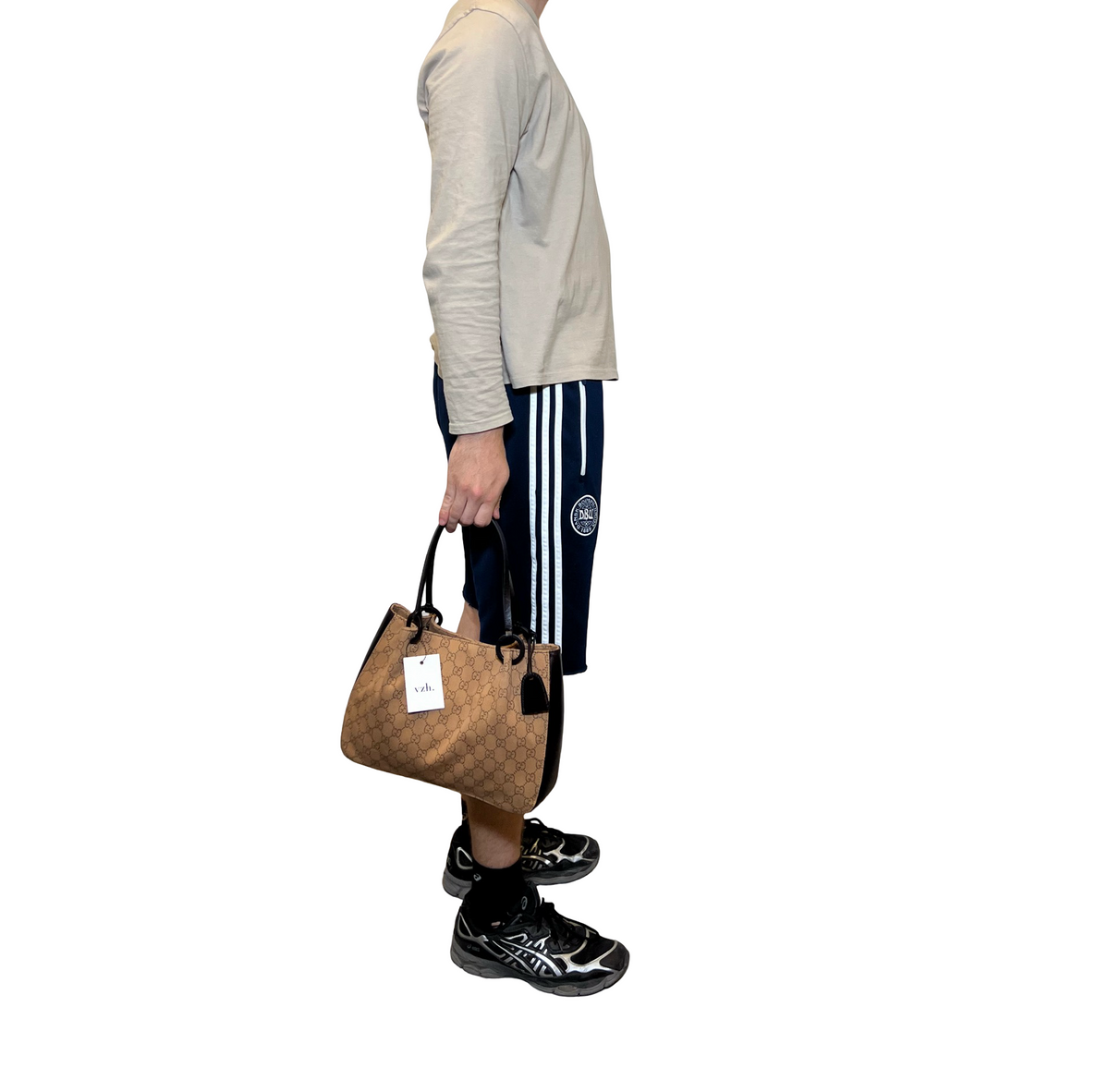 Gucci Canvas Monogram Shopper