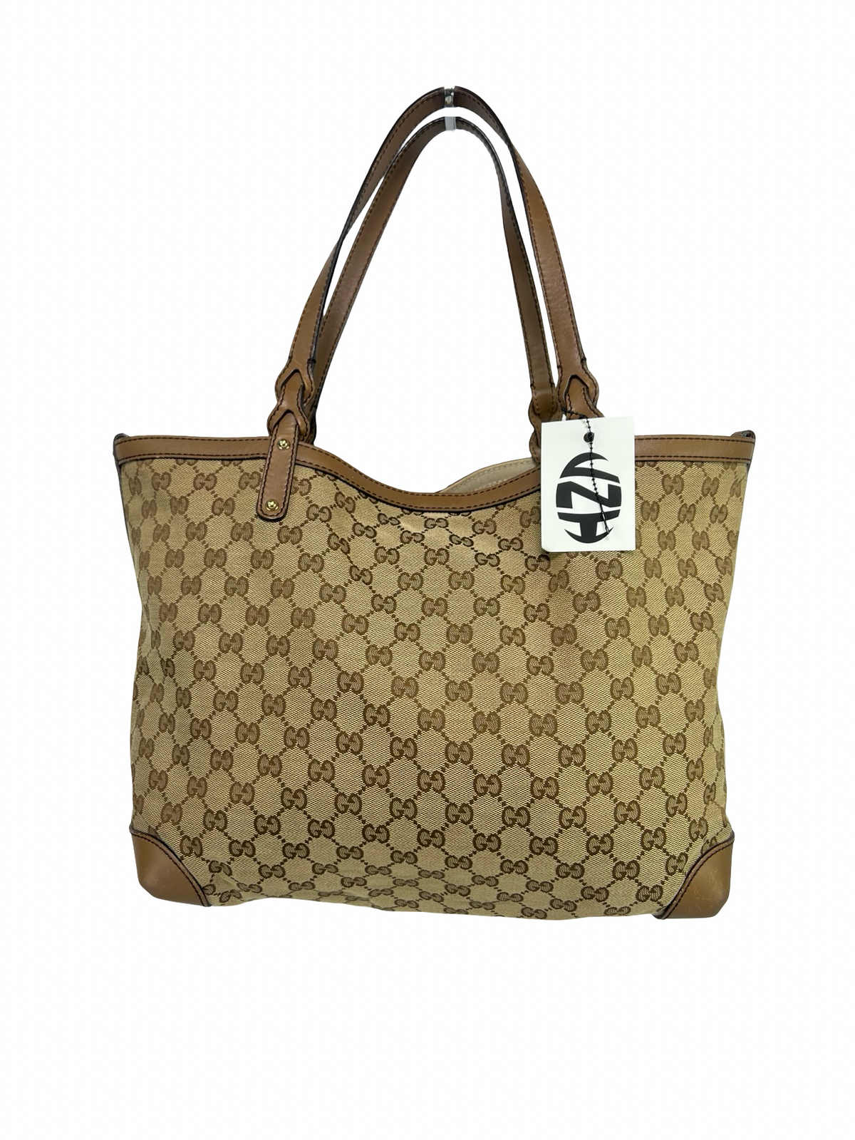 Gucci Canvas Monogram Tote Bag