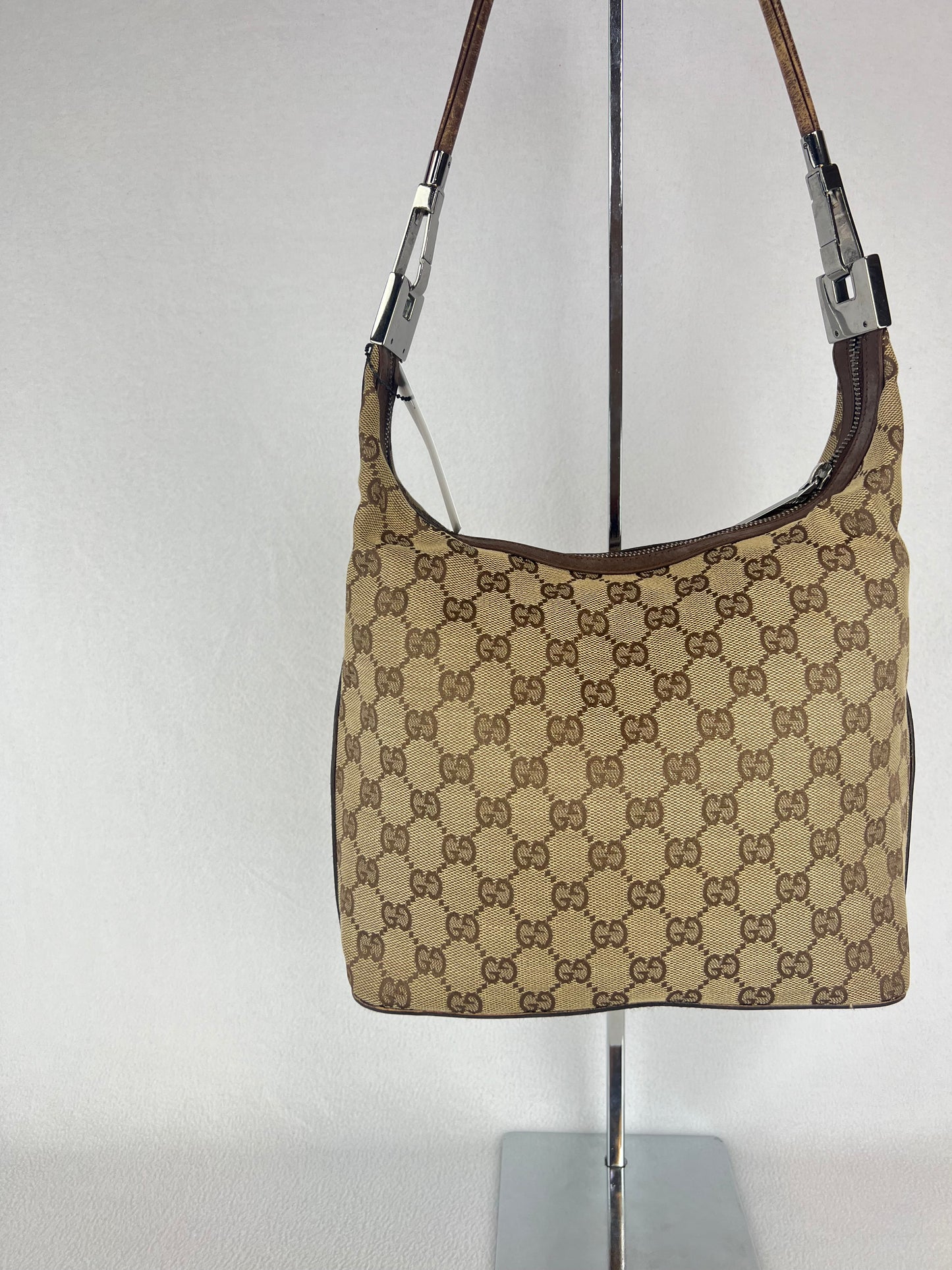 Gucci Vintage Canvas Tote Bag