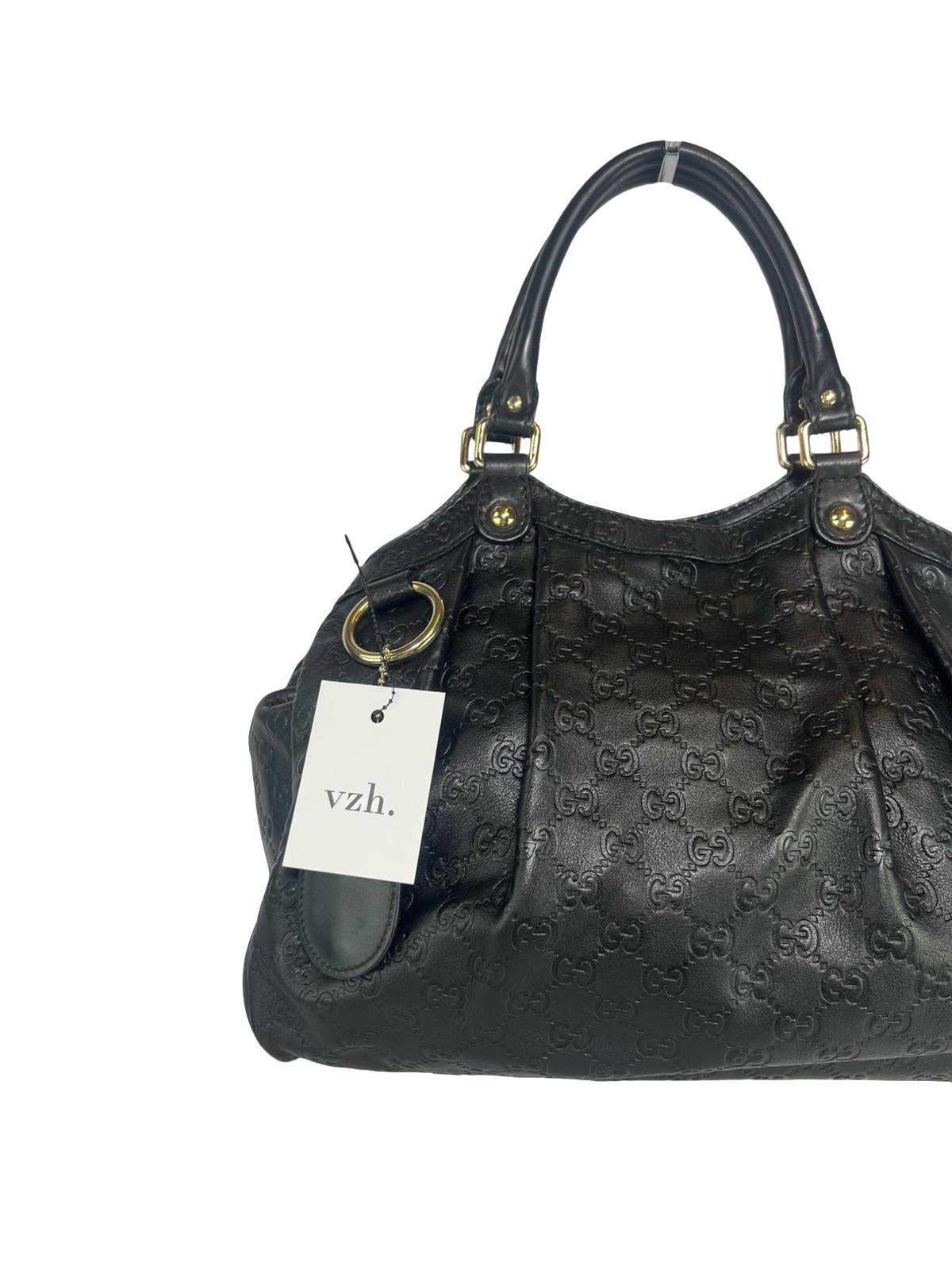 Gucci Leather Sukey Shoulder Bag