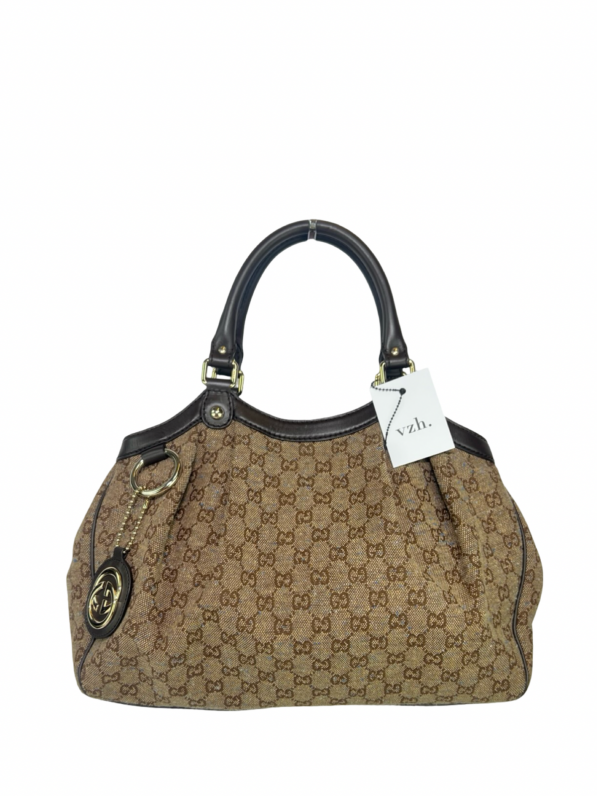 Gucci Sukey Canvas Shoulder Bag