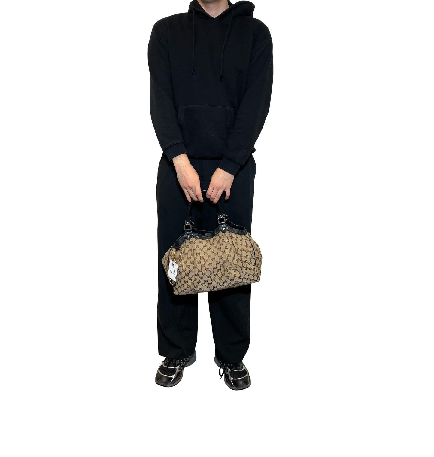 Gucci Sukey Canvas Shoulder Bag