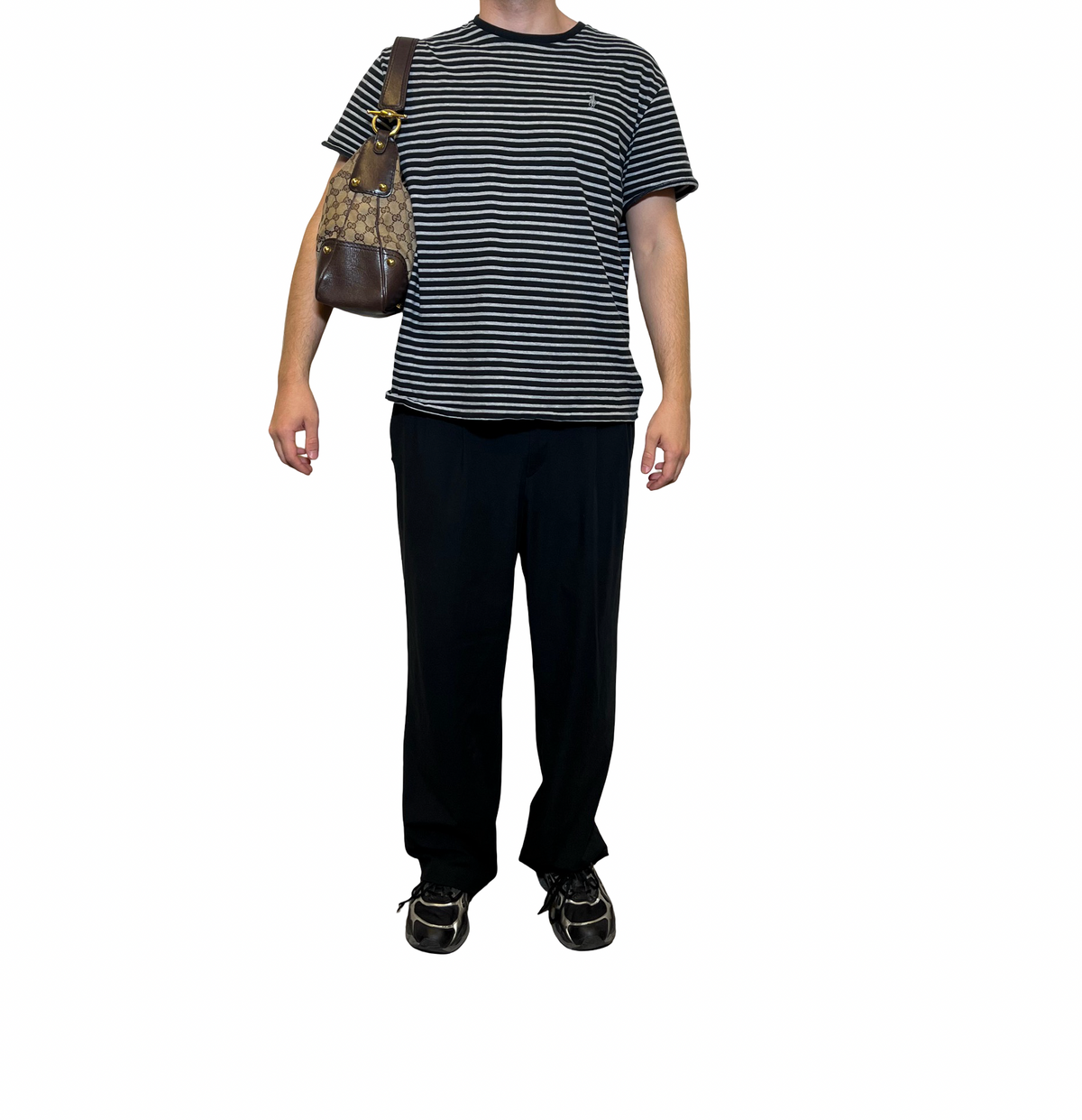Gucci GG Canvas Jockey Hobo Bag