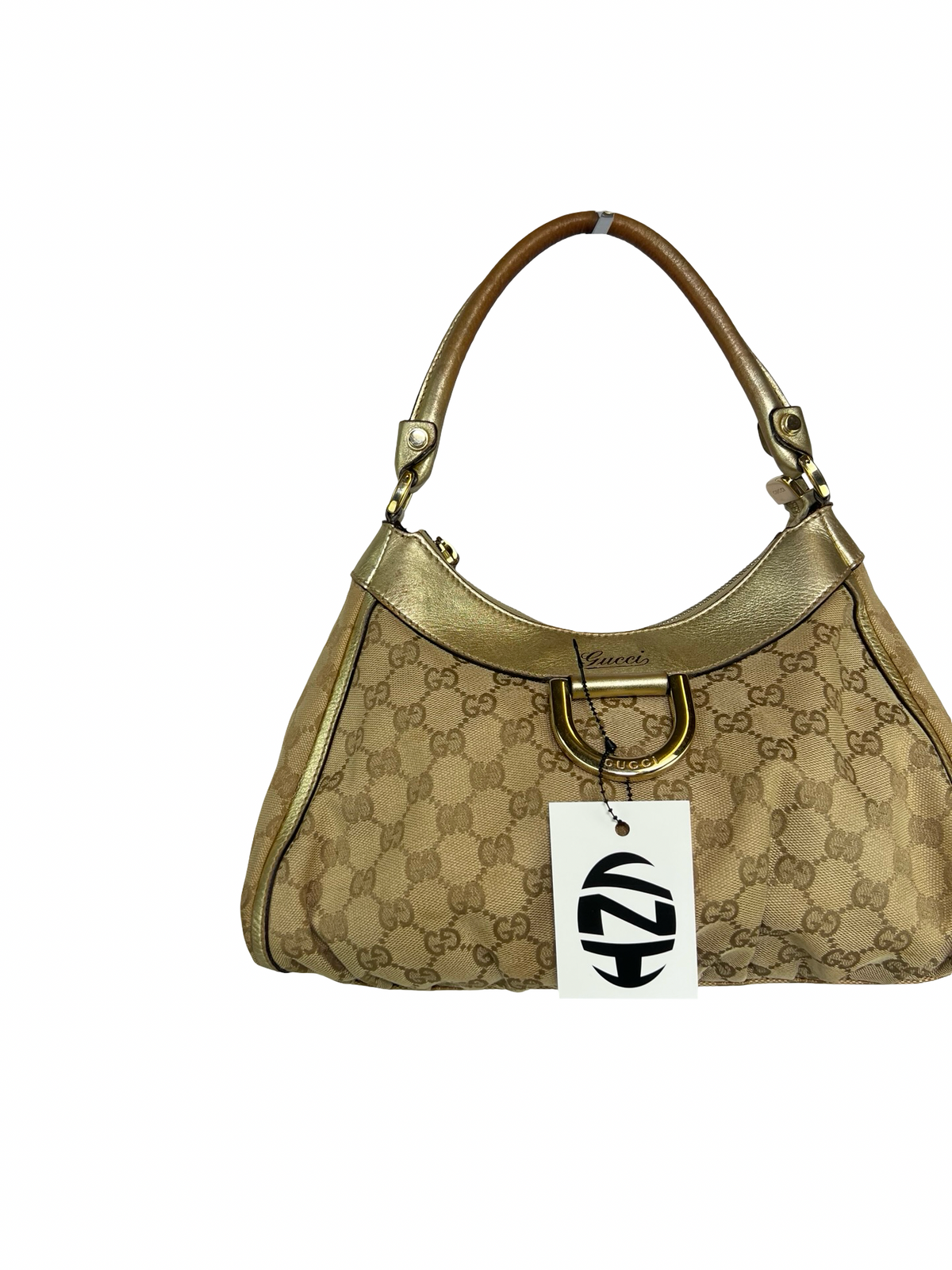 Gucci Canvas Guccissima Shoulder Bag