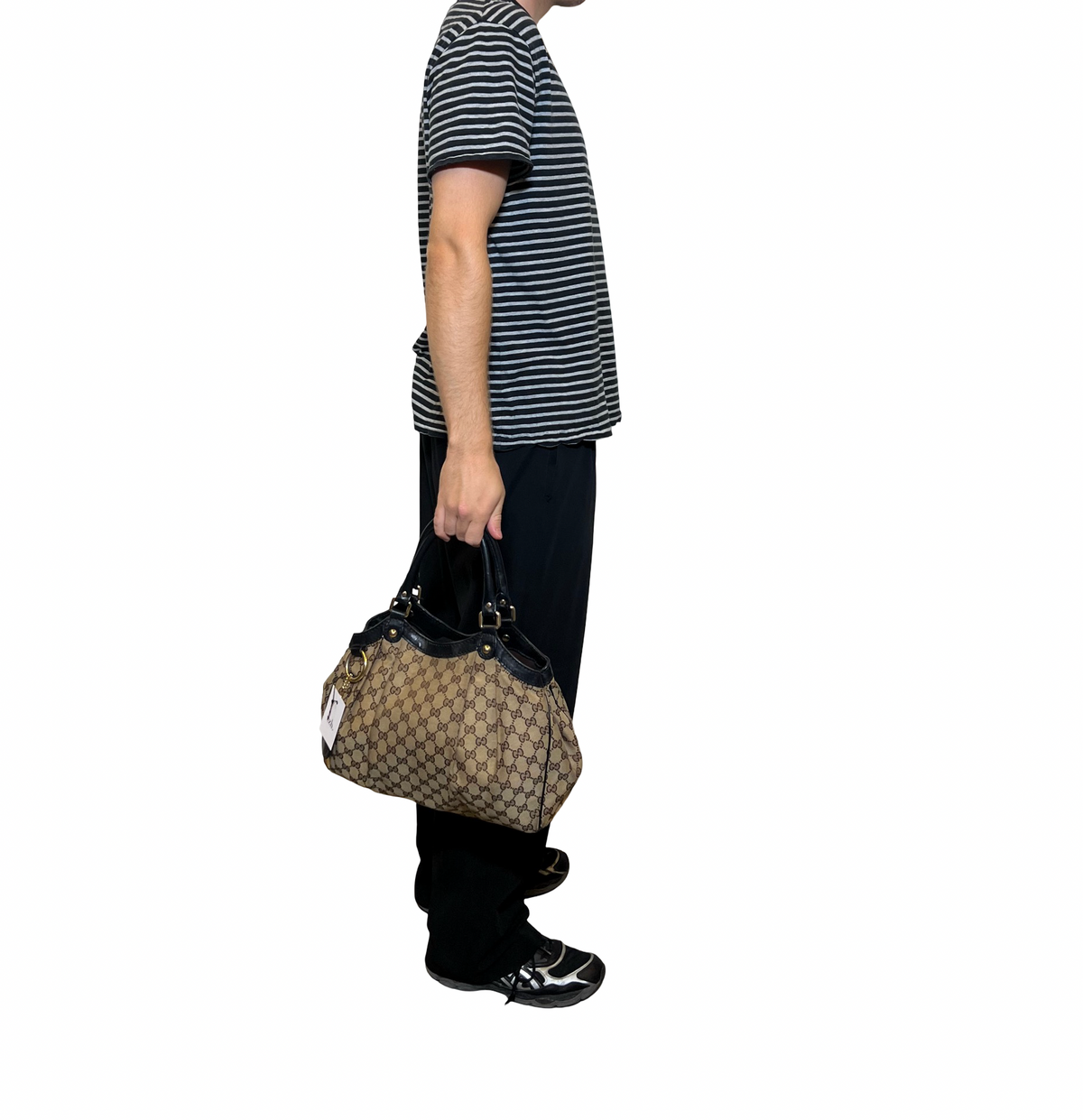 Gucci Sukey Canvas Shoulder Bag