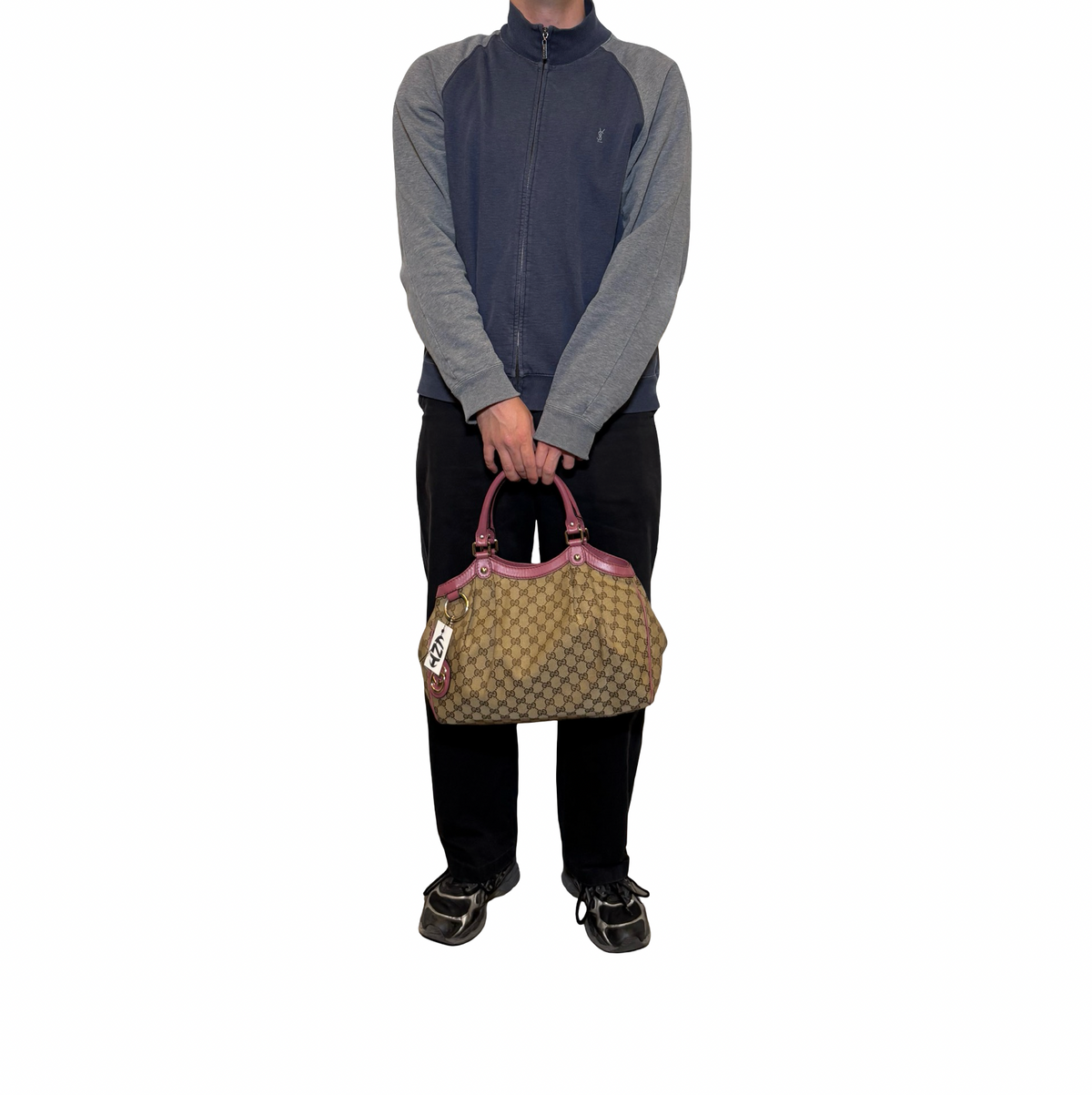 Gucci Sukey Canvas Shoulder Bag
