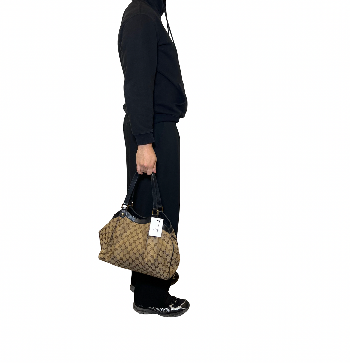 Gucci Sukey Canvas Shoulder Bag