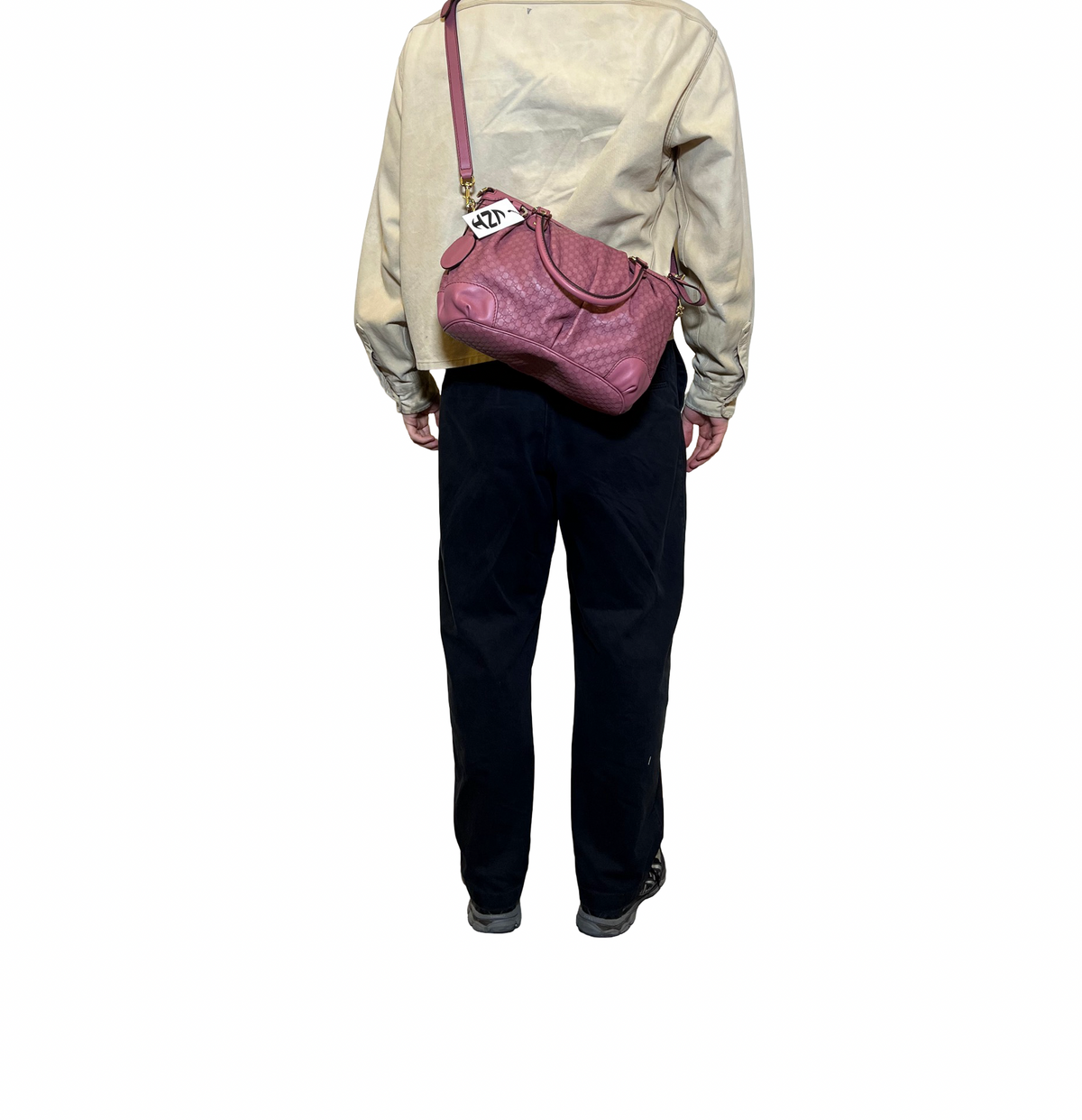 Gucci Leather Monogram 2way Bag