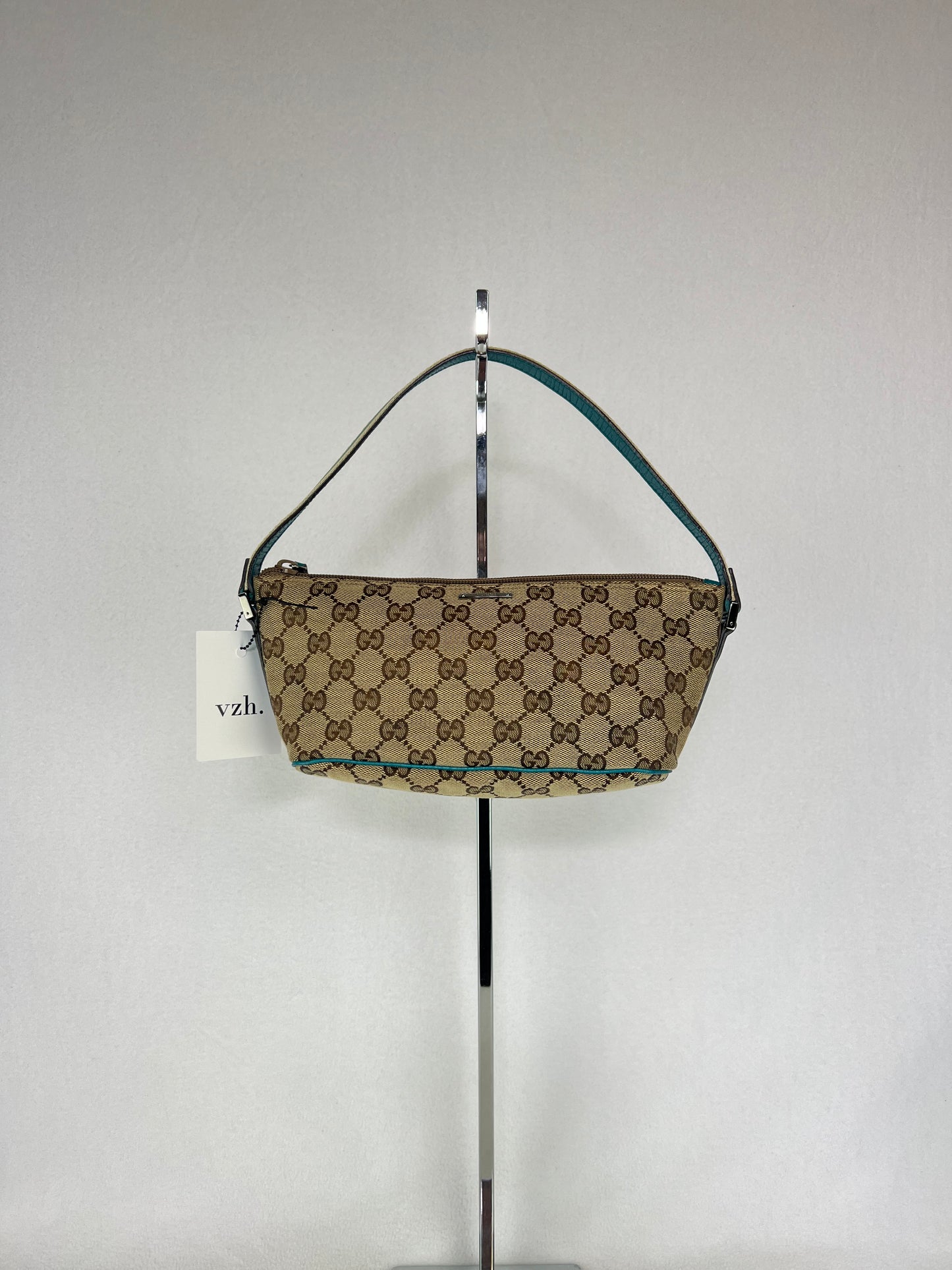 Gucci Canvas Boat Shoulder Bag