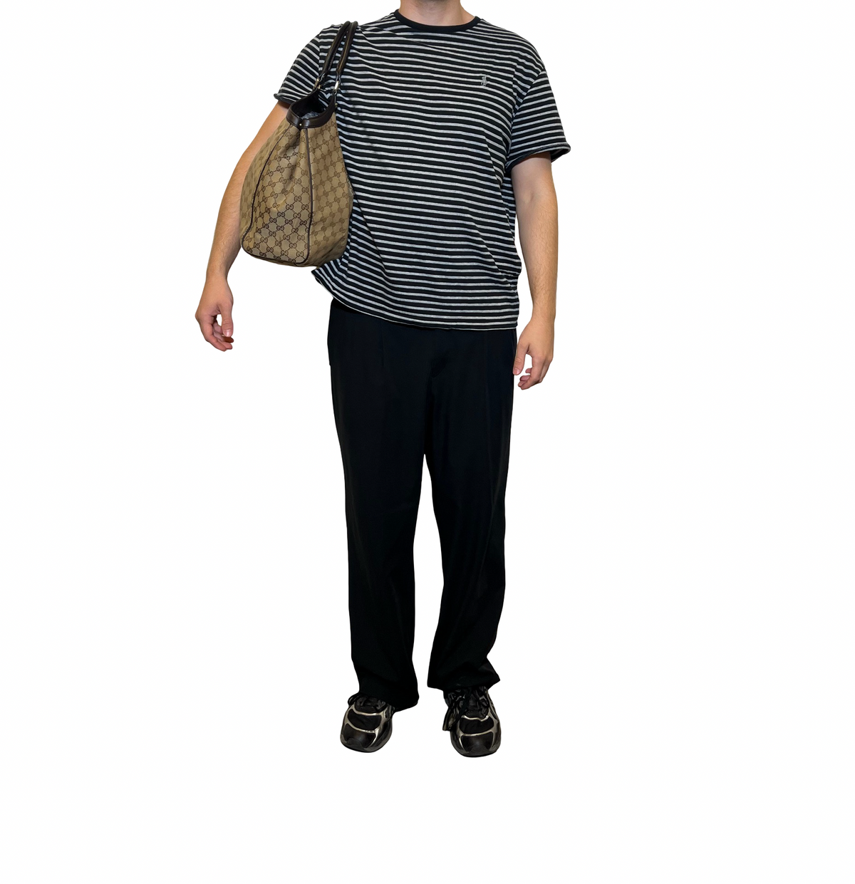 Gucci Big Sukey Canvas Shoulder Bag
