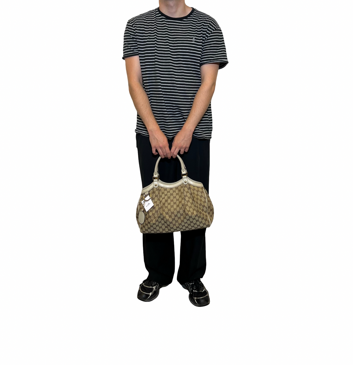 Gucci Sukey Canvas Shoulder Bag