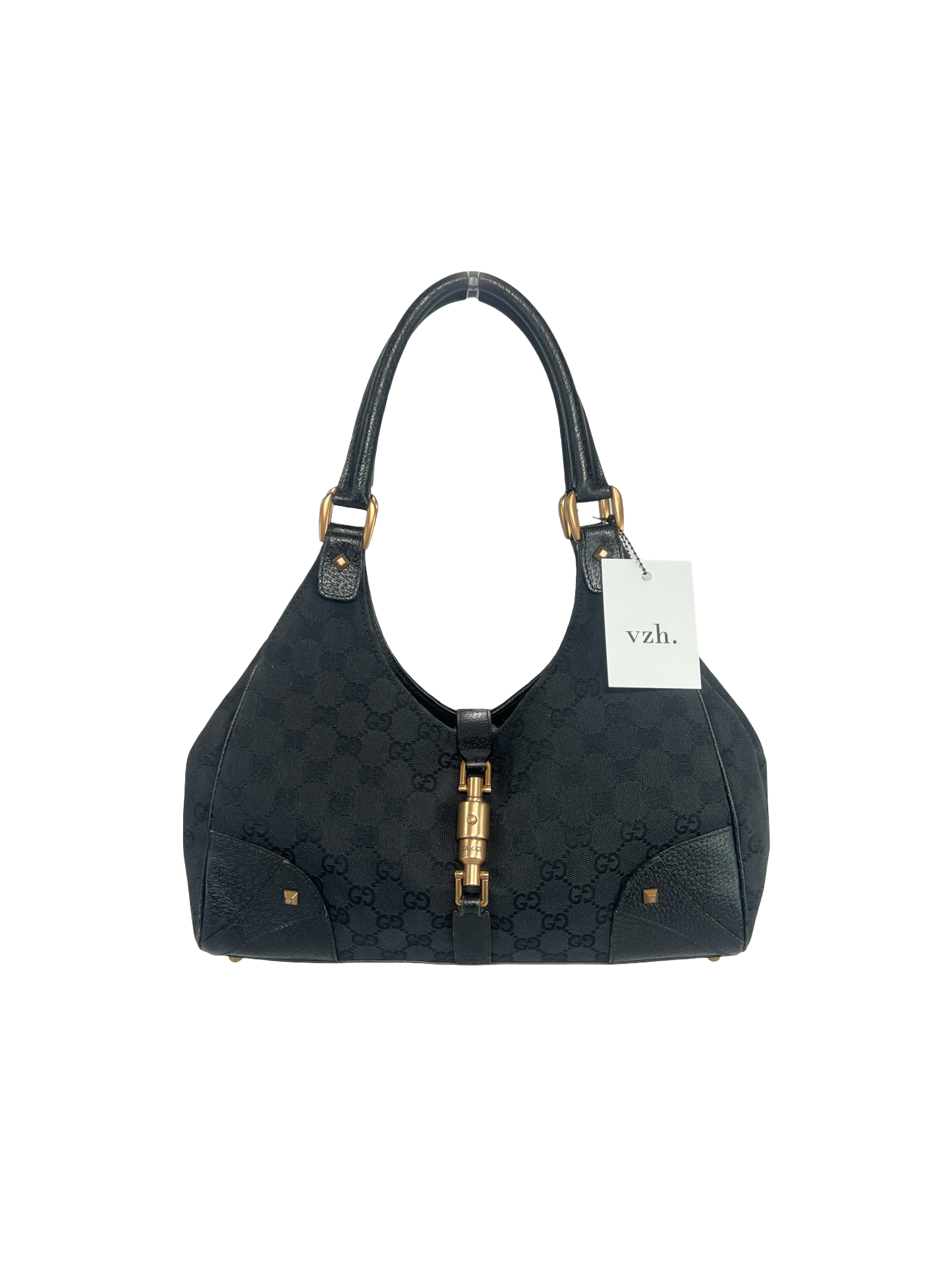 Gucci Monogram Jackie Shoulder Bag