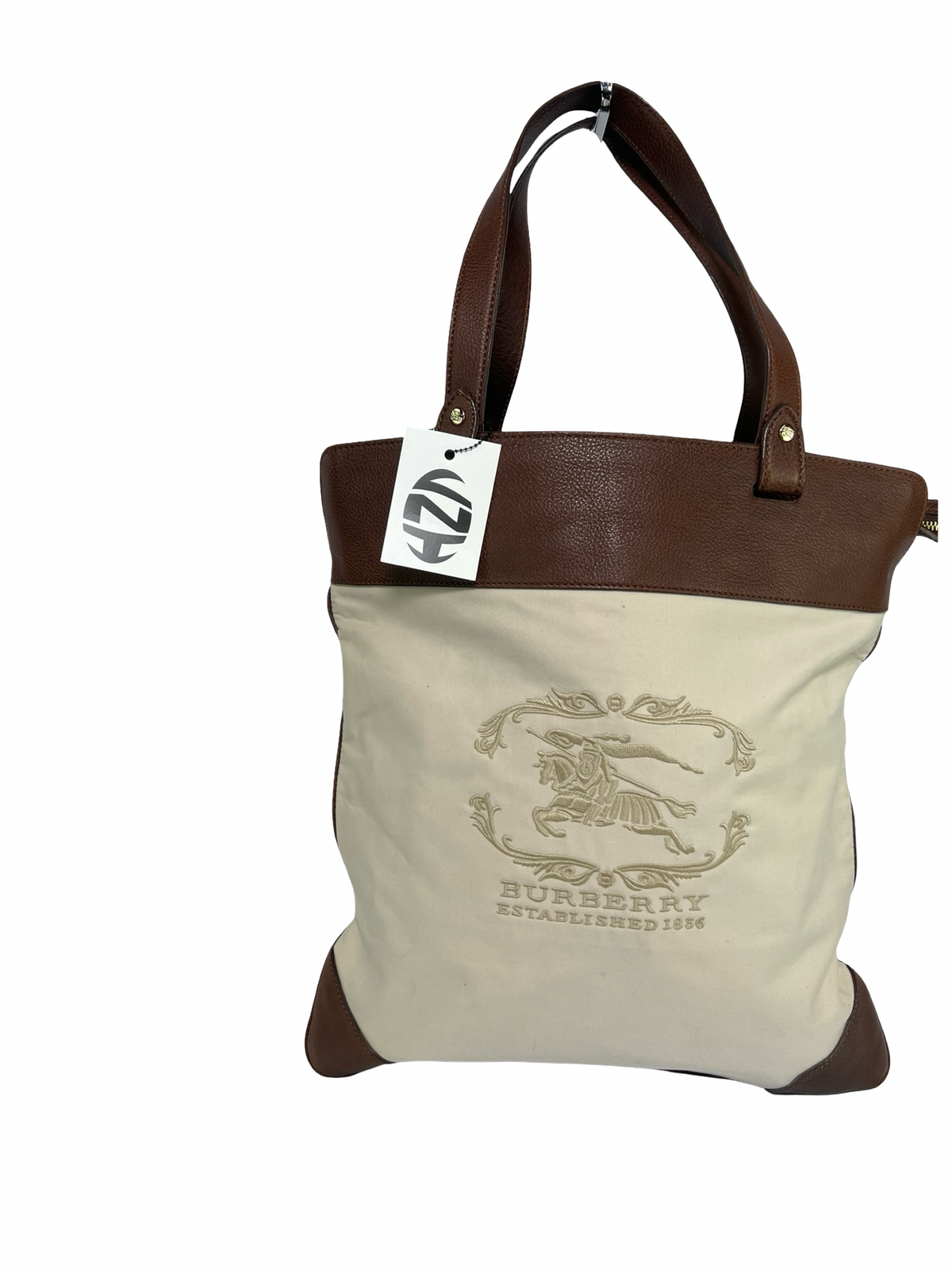 Burberry Prorsum Canvas Tote Bag