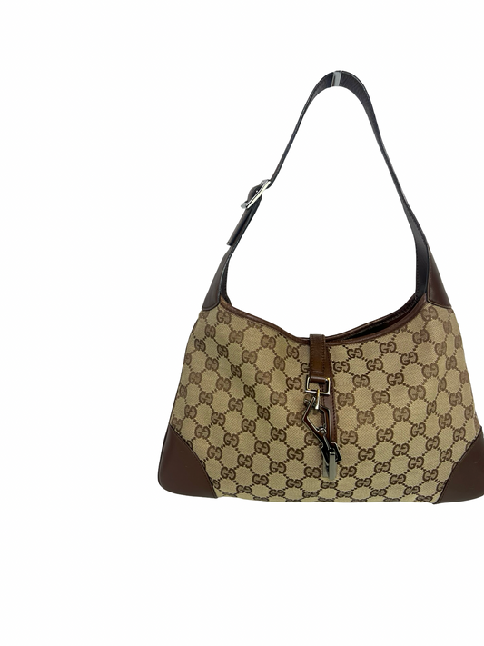 Gucci Monogram Jackie Shoulder Bag