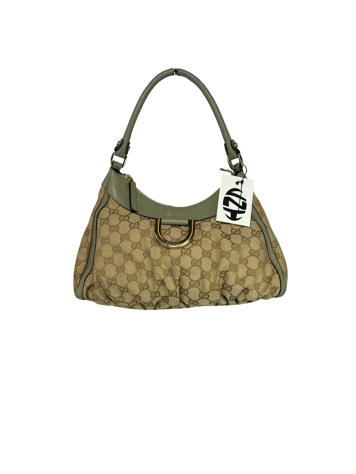 Gucci Canvas Guccissima Shoulder Bag