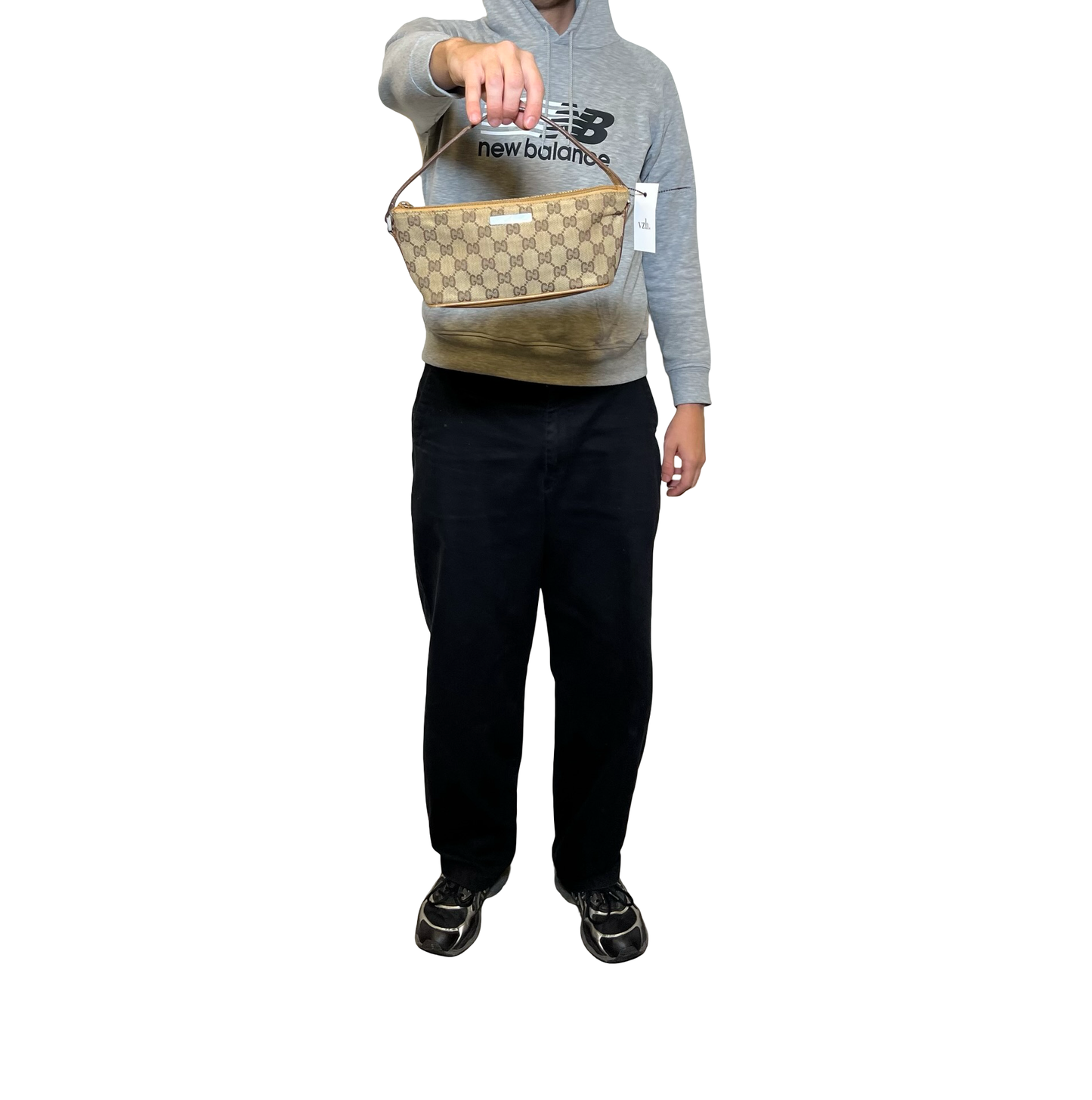 Gucci Canvas Boat Shoulder Bag