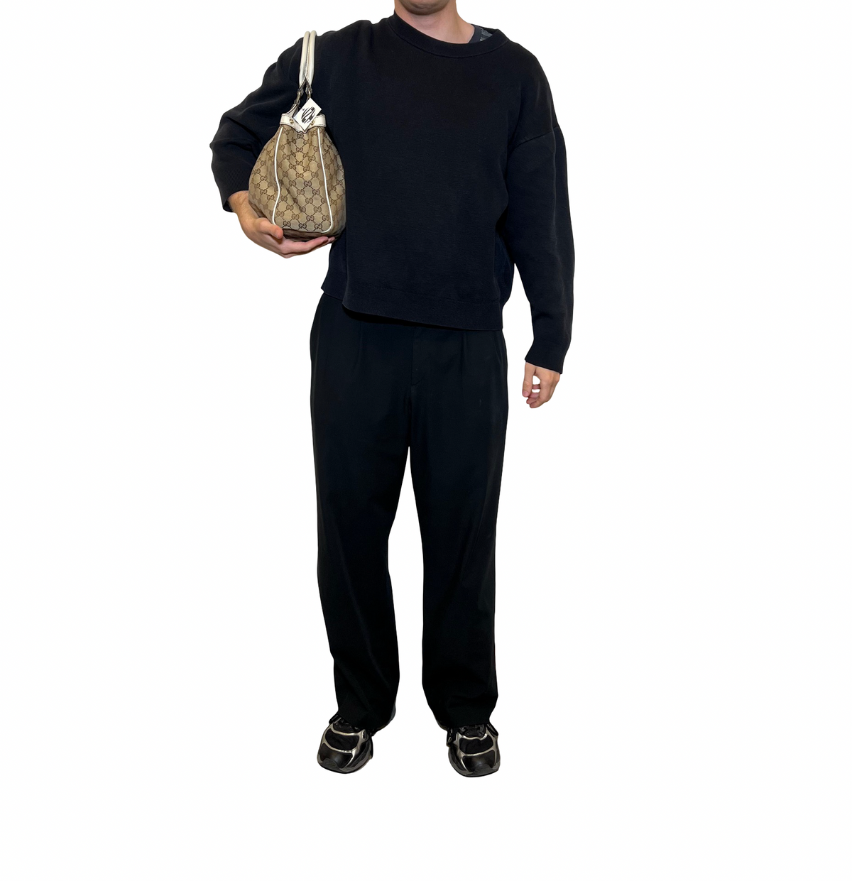 Gucci Sukey Canvas Shoulder Bag