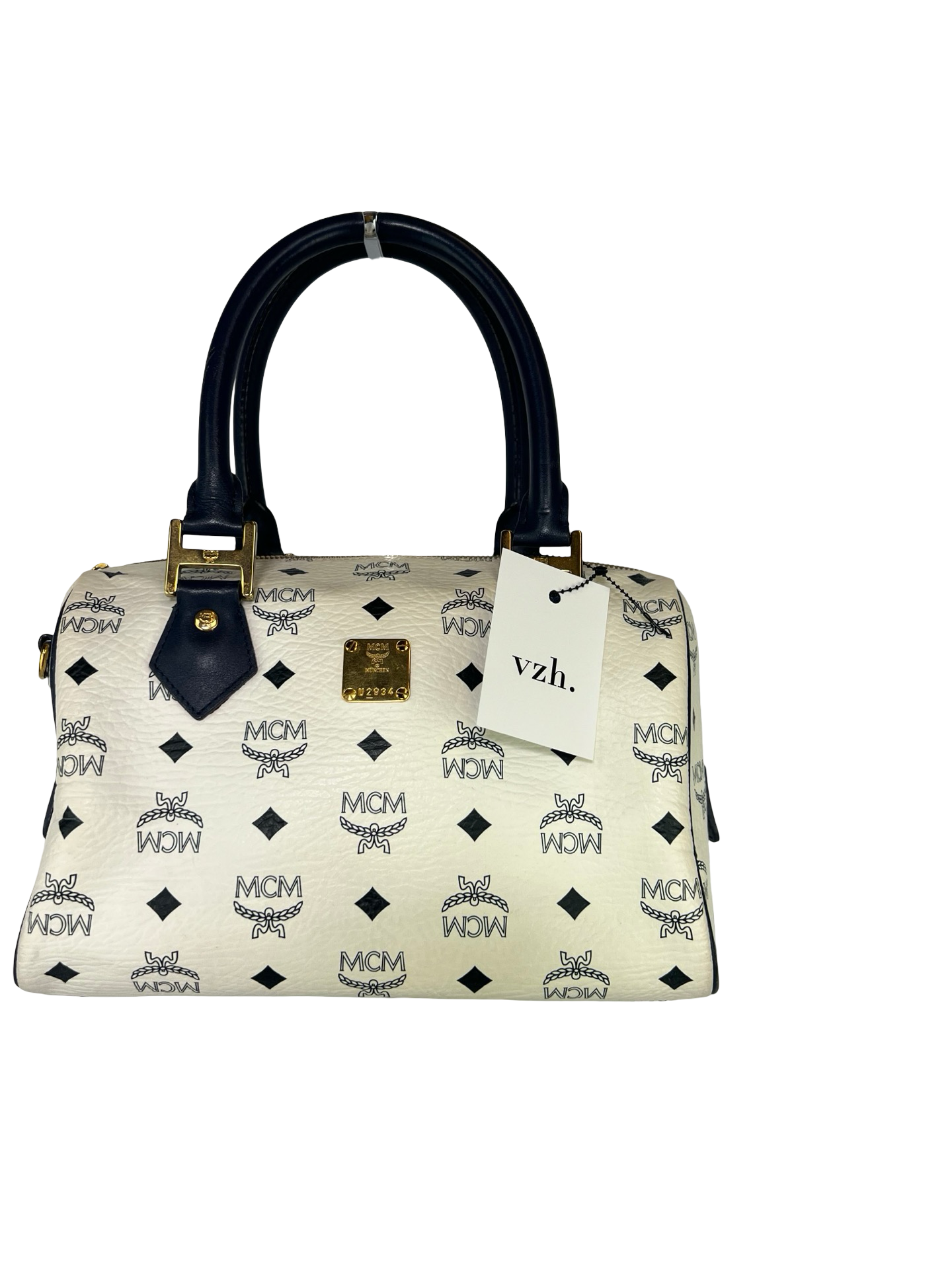 MCM Mini Boston Bag
