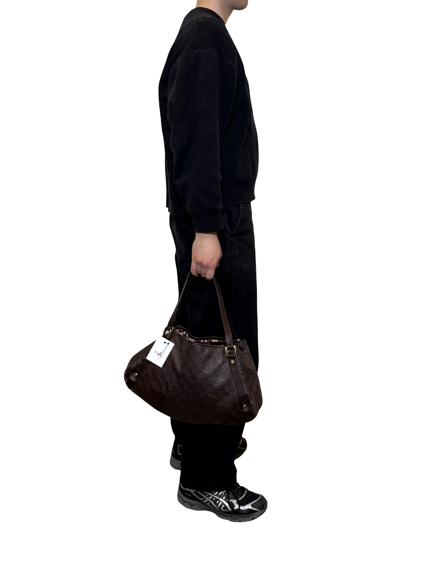 Gucci Abbey Leather Shopper