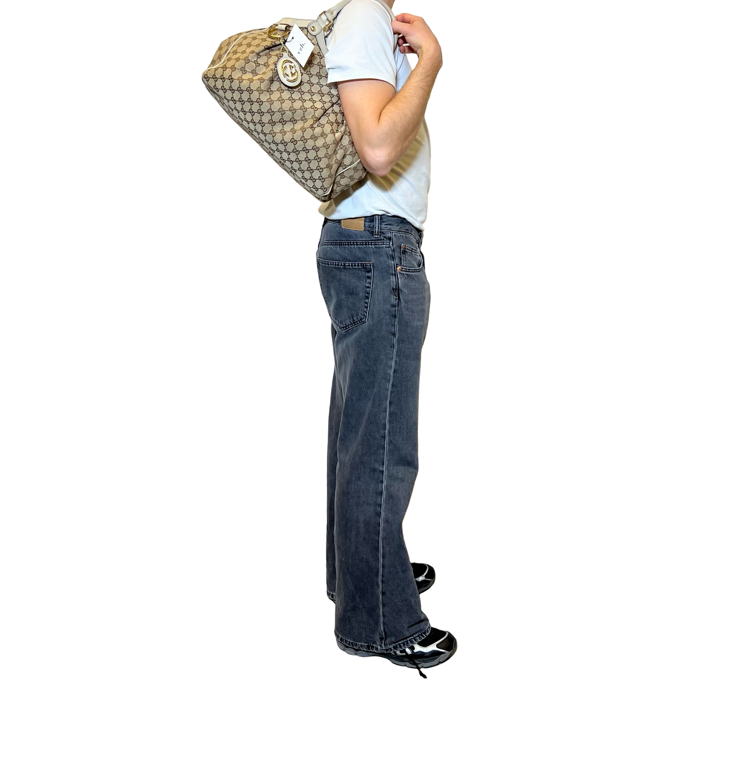 Gucci Sukey Canvas Shoulder Bag