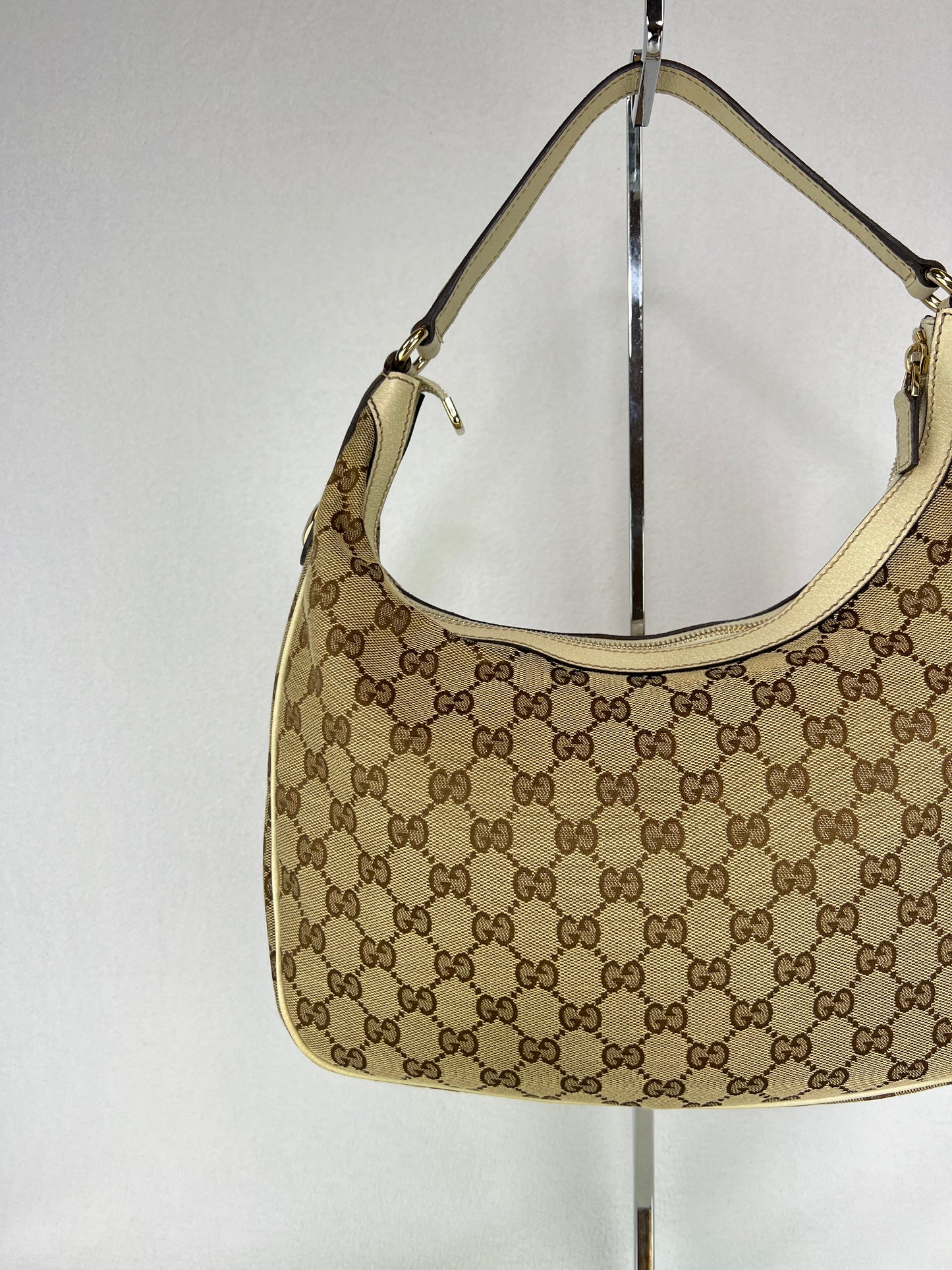 Gucci Canvas Hobo Bag