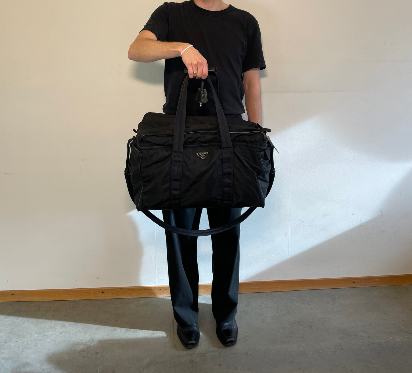 Prada Nylon Duffel Bag