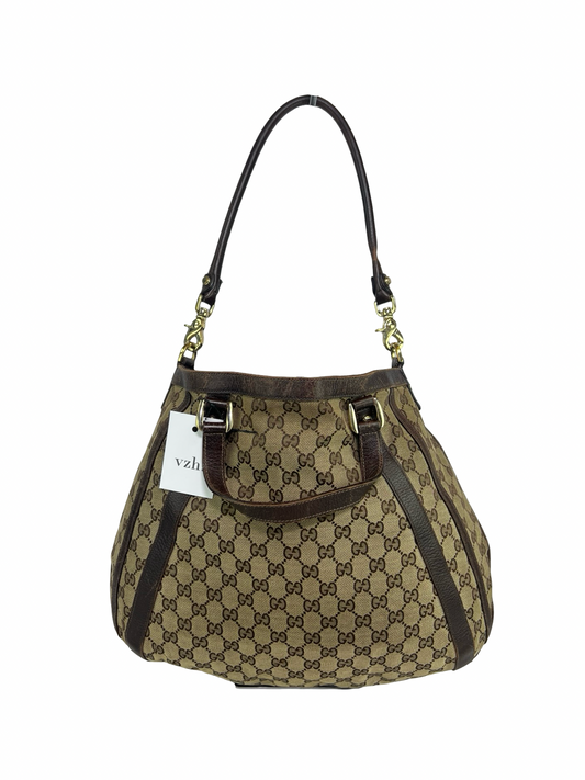 Gucci Canvas Convertible Hobo Bag (disclaimer)